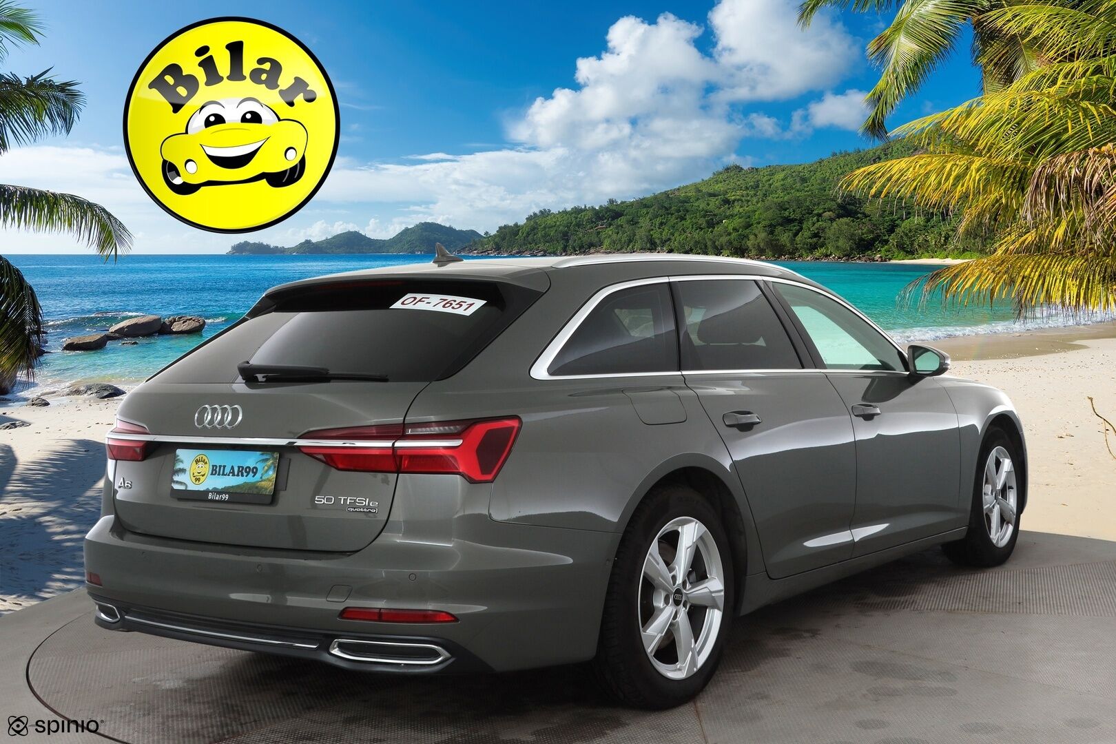 AUDI A6 2023 Avant 50 TFSI e Land of quattro - Vetokoukku | Adapt.Vakkari | Peruutuskamera | Digital Cockpit | LED | Merkkihuollot | Sporttipenkit | 4-Alue AC |