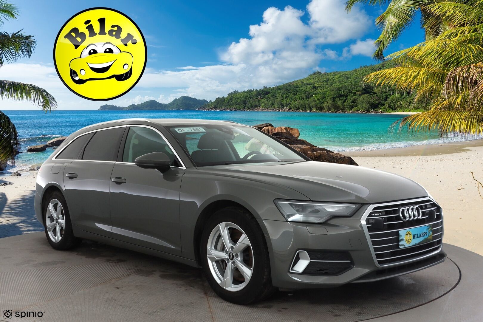 AUDI A6 2023 Avant 50 TFSI e Land of quattro - Vetokoukku | Adapt.Vakkari | Peruutuskamera | Digital Cockpit | LED | Merkkihuollot | Sporttipenkit | 4-Alue AC |