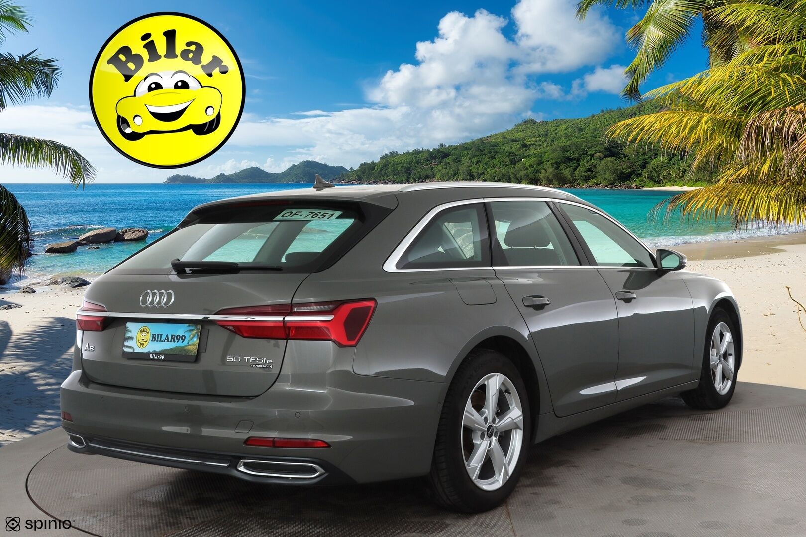 AUDI A6 2023 50 TFSI e Quattro S-Tronic - | ACC | Koukku | P.Kamera | LED | Sporttipenkit | Digimittaristo | Navi | Kahdet Renkaat |