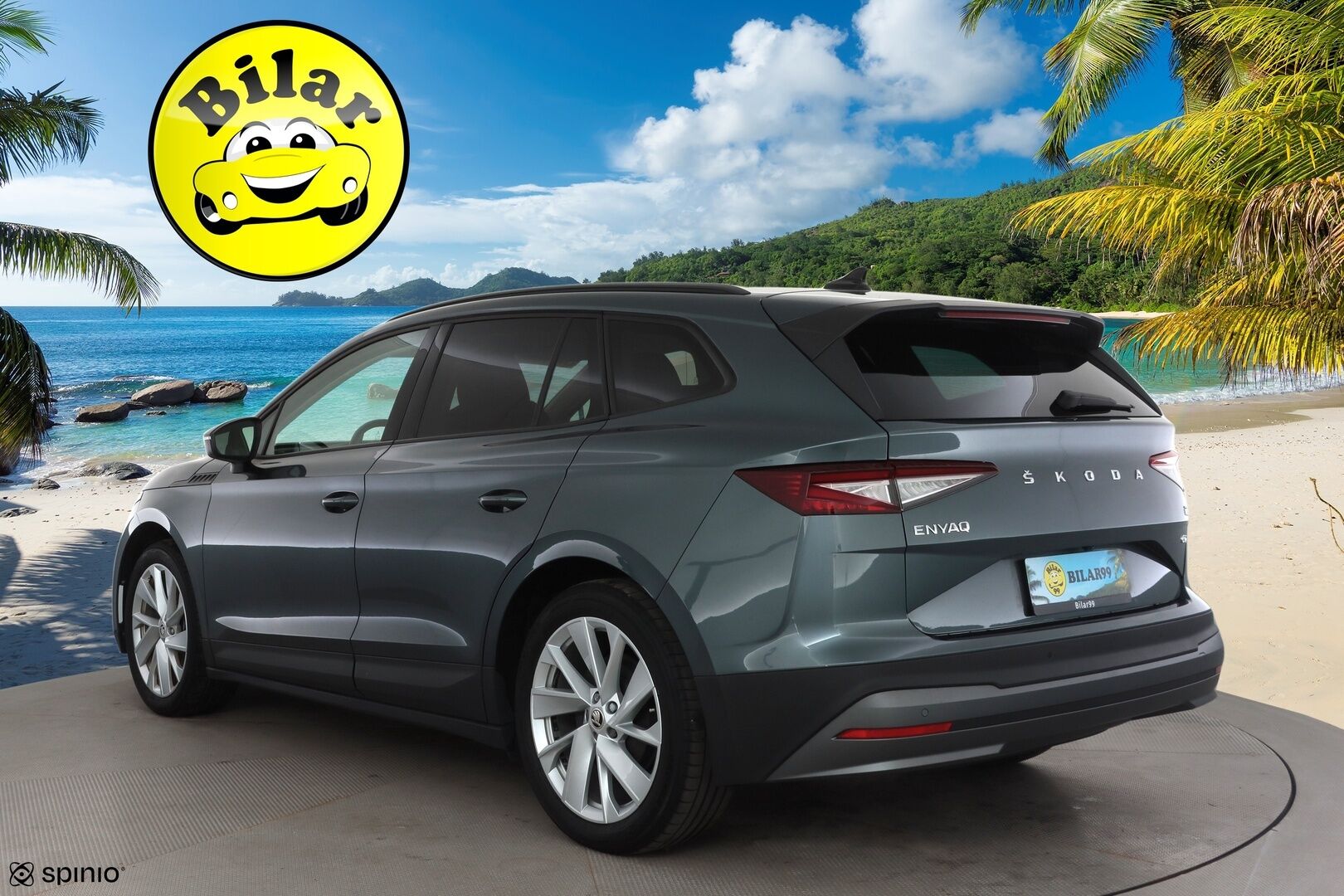 Skoda Enyaq 2021 60 Launch Edition iV - | ACC | ILP | Koukku | Matrix-LED | P.Kamera | Ratinlämmitys | Muistipenkki | Merkkihuollettu | Koti&Kauppalaturi |