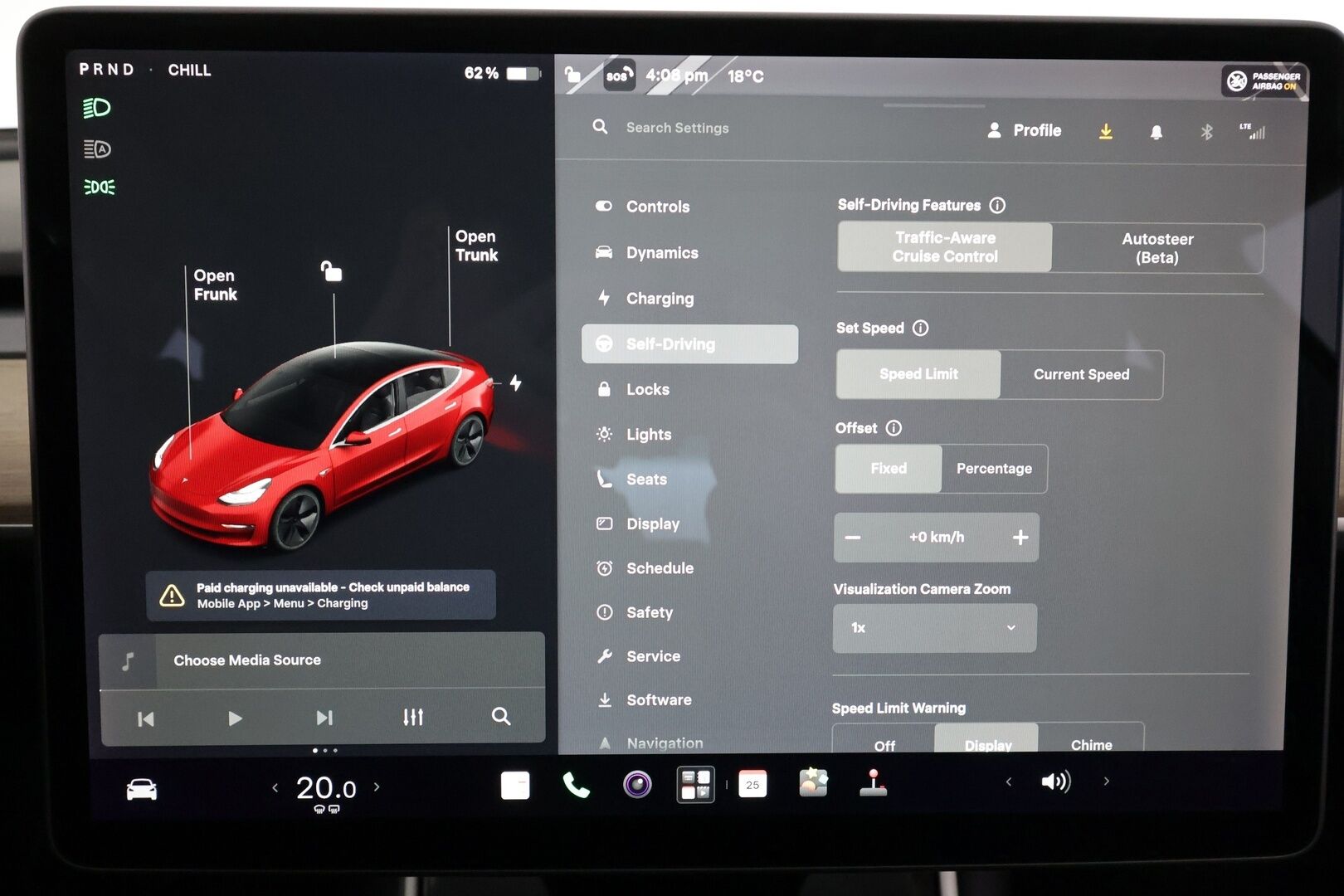 Tesla Model 3 2020 Long Range - | Koukku | LED | P.Kamera | Lasikatto | ACC | Muistipenkki | Premium Audio | Navi | Kaistavahti | Keyless | 