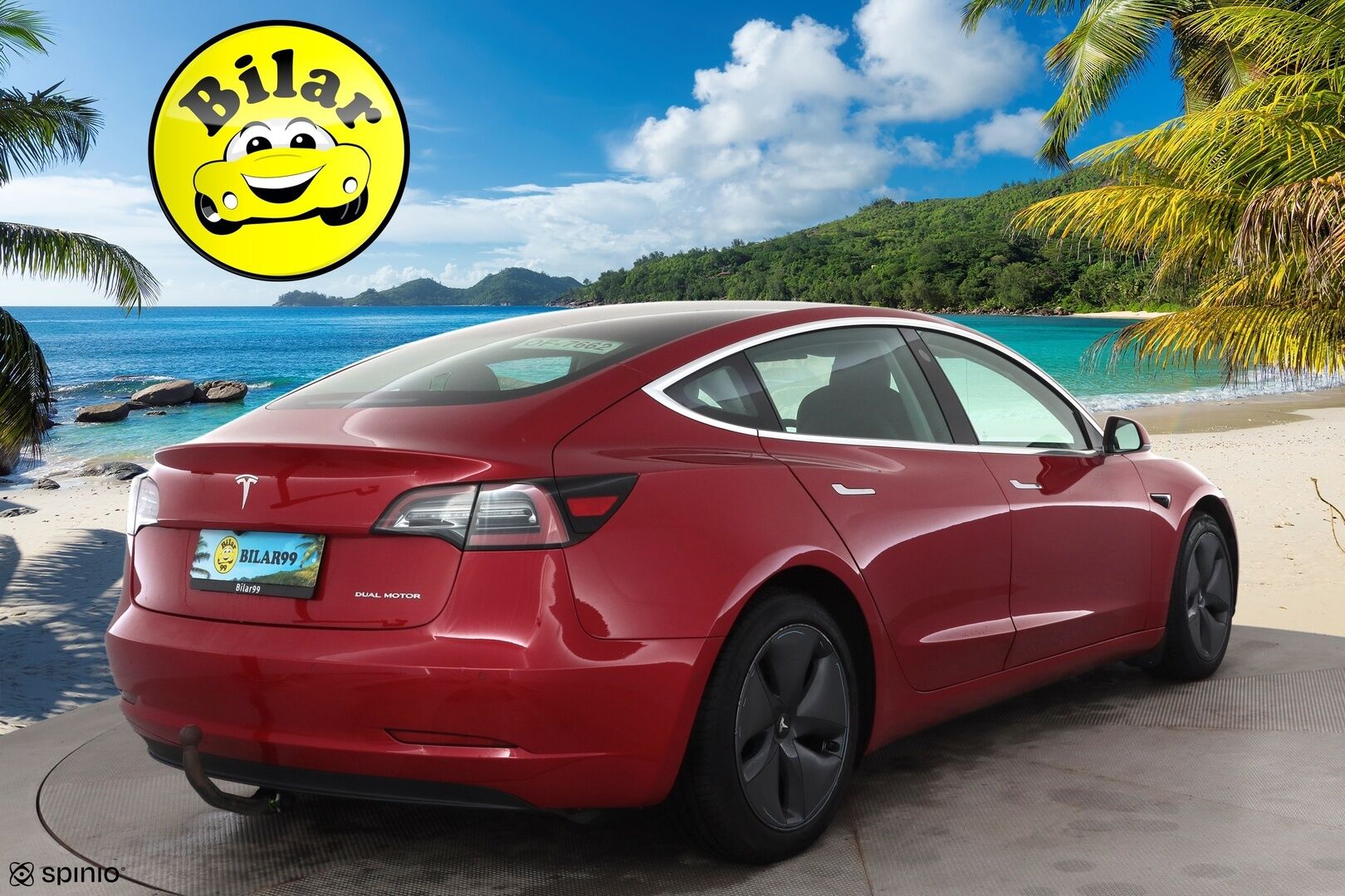 Tesla Model 3 2020 Long Range - | Koukku | LED | P.Kamera | Lasikatto | ACC | Muistipenkki | Premium Audio | Navi | Kaistavahti | Keyless | - KORKO VAIN 3,99 %