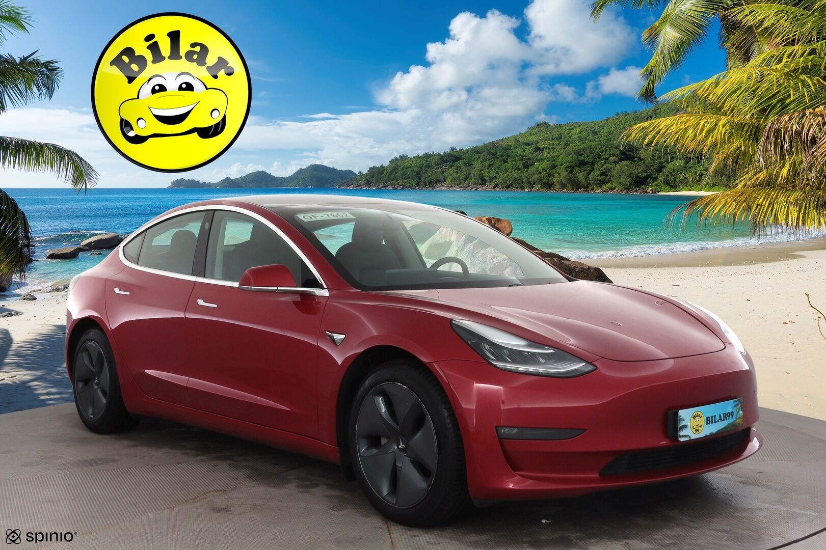 Tesla Model 3 2020 Long Range - | Koukku | LED | P.Kamera | Lasikatto | ACC | Muistipenkki | Premium Audio | Navi | Kaistavahti | Keyless | - KORKO VAIN 3,99 %