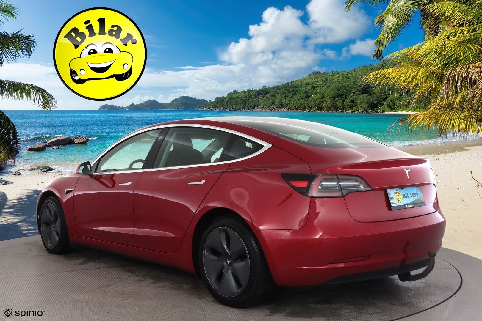 Tesla Model 3 2020 Long Range - | Koukku | LED | P.Kamera | Lasikatto | ACC | Muistipenkki | Premium Audio | Navi | Kaistavahti | Keyless | 