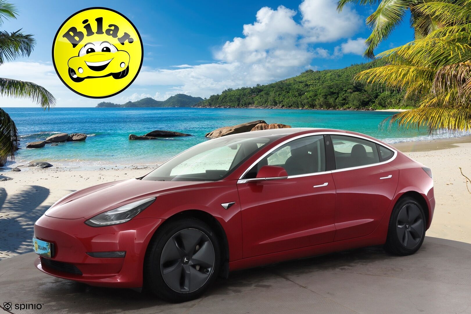 Tesla Model 3 2020 Long Range - | Koukku | LED | P.Kamera | Lasikatto | ACC | Muistipenkki | Premium Audio | Navi | Kaistavahti | Keyless | - KORKO VAIN 3,99 %
