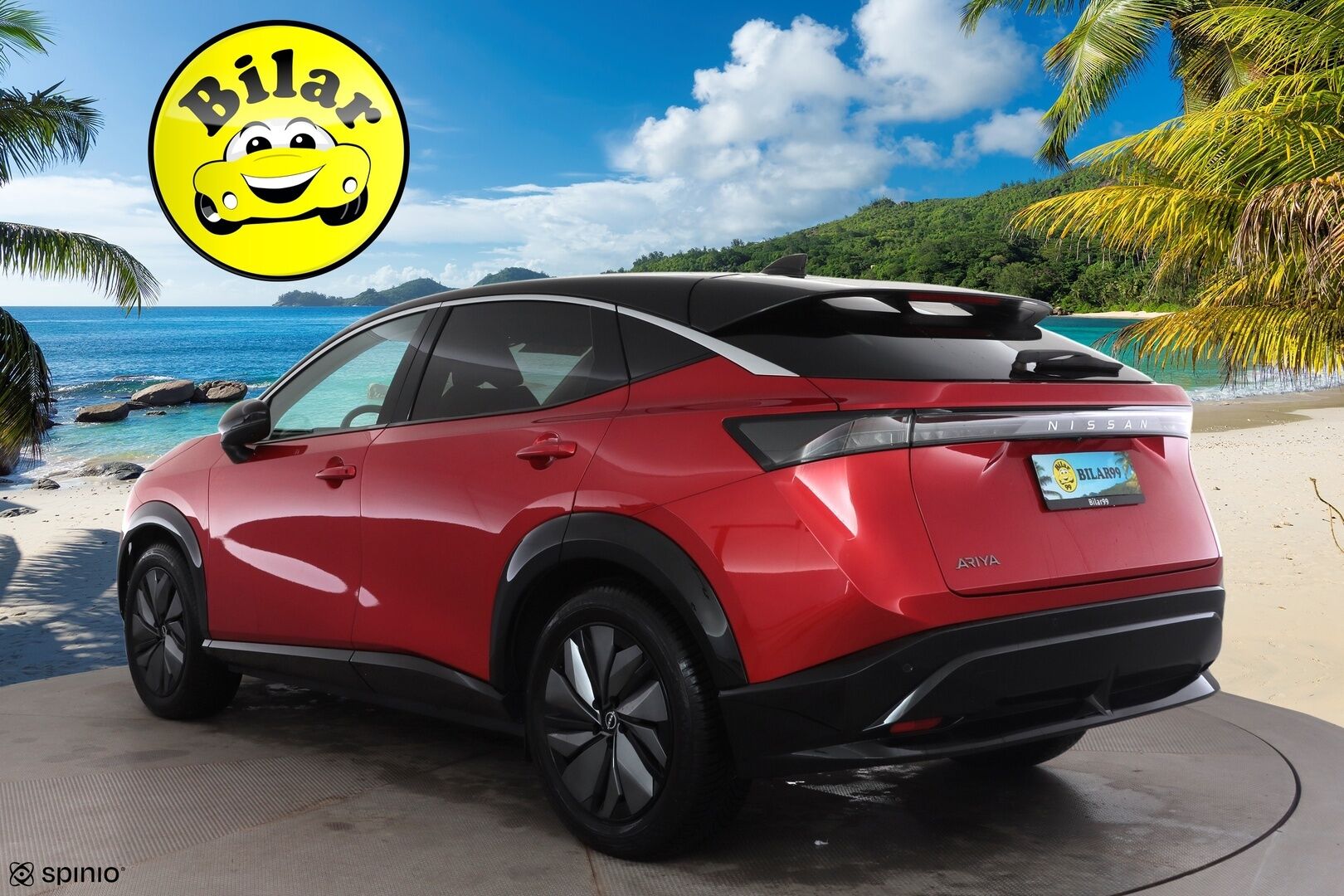 NISSAN ARIYA 2023 63kWh Advance 2WD 22kw charger - | ACC | ILP | 360° | Sähköpenkit | Osanahat | Keyless | Lämm. ratti ja tuulilasi | Lane Centering | BSM | RCTA | Navi | Digimittaristo | Sähk. takaluukku |