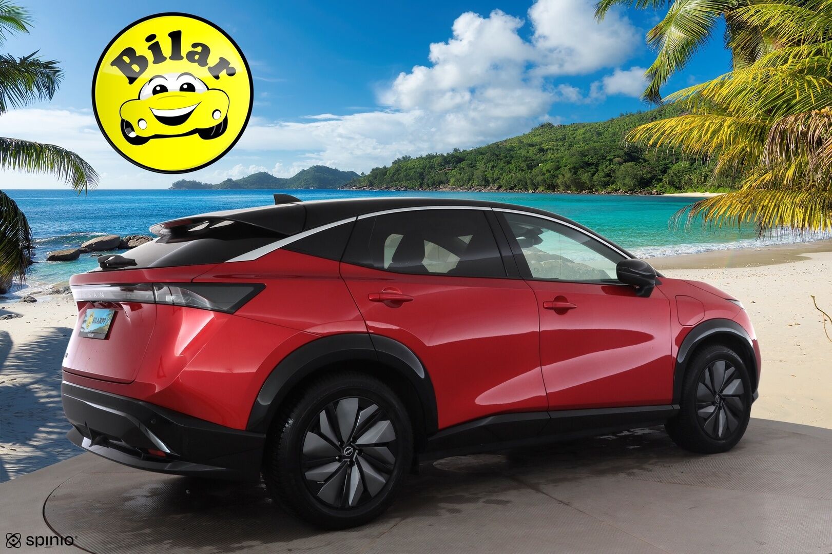 NISSAN ARIYA 2023 63kWh Advance 2WD 22kw charger - | ACC | ILP | 360° | Sähköpenkit | Osanahat | Keyless | Lämm. ratti ja tuulilasi | Lane Centering | BSM | RCTA | Navi | Digimittaristo | Sähk. takaluukku |