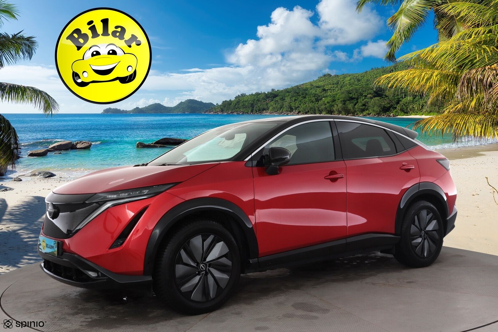 NISSAN ARIYA 2023 63kWh Advance 2WD 22kw charger - | ACC | ILP | 360° | Sähköpenkit | Osanahat | Keyless | Lämm. ratti ja tuulilasi | Lane Centering | BSM | RCTA | Navi | Digimittaristo | Sähk. takaluukku |