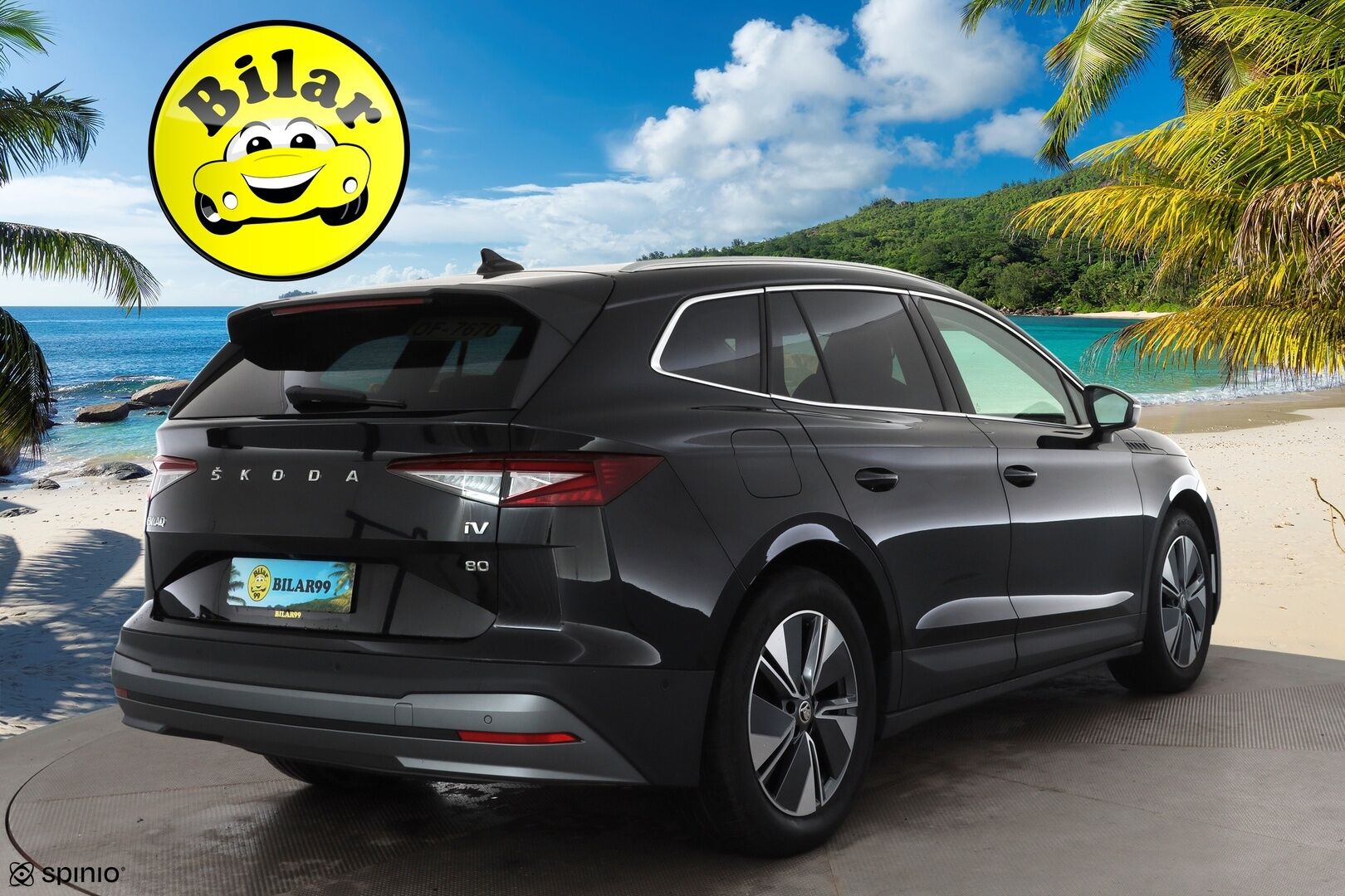 SKODA ENYAQ 2023 80 iV - | ACC | ILP | Matrix-LED  | Hierova muistipenkki | Puolinahat | P.Kamera | Canton | Keyless | Apple&Android | Merkkihuollettu | Kahdet Renkaat |
