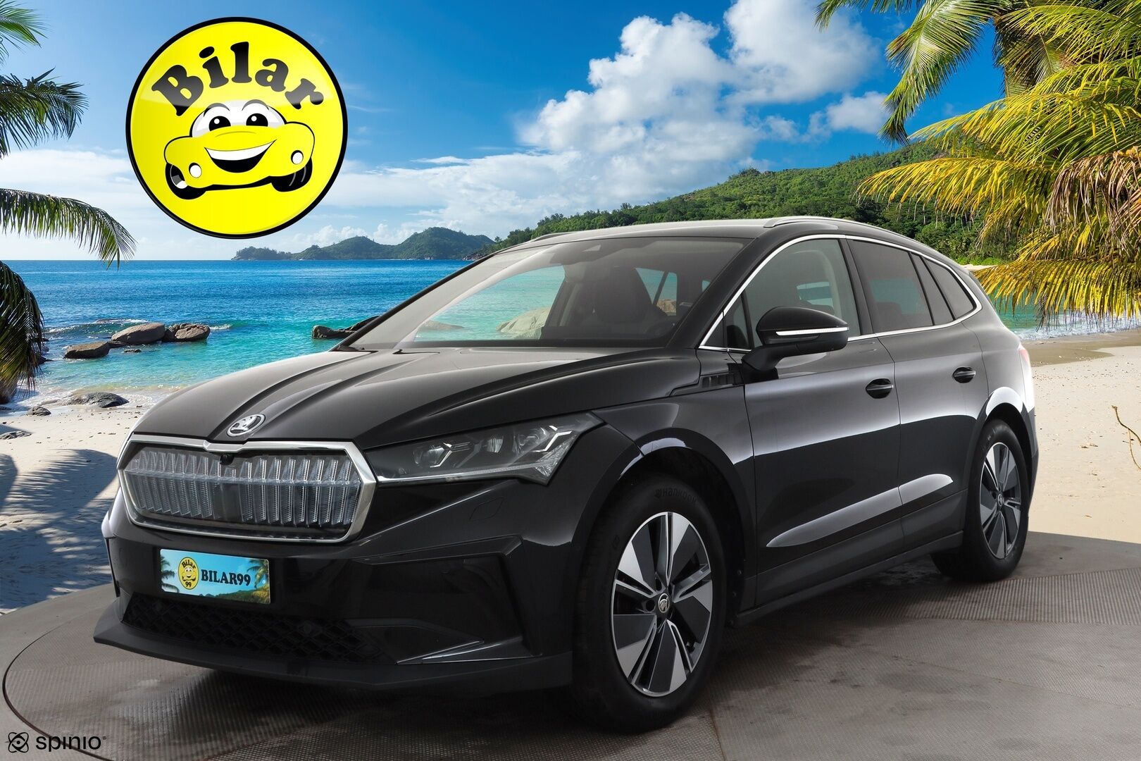 SKODA ENYAQ 2023 80 iV - | ACC | ILP | Matrix-LED  | Hierova muistipenkki | Puolinahat | P.Kamera | Canton | Keyless | Apple&Android | Merkkihuollettu | Kahdet Renkaat |