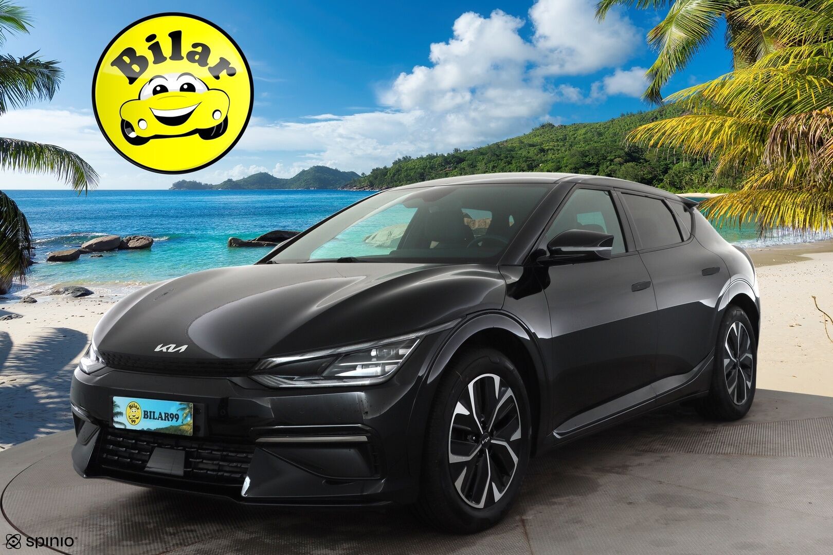KIA EV6 2022 GT-Line AWD 77 kWh 325 hv - | ACC | ILP | Koukku | LED | Widescreen | Tuuletetut Sähköpenkit | P.Kamera | Puolinahat | Apple&Android | Kahdet Renkaat |