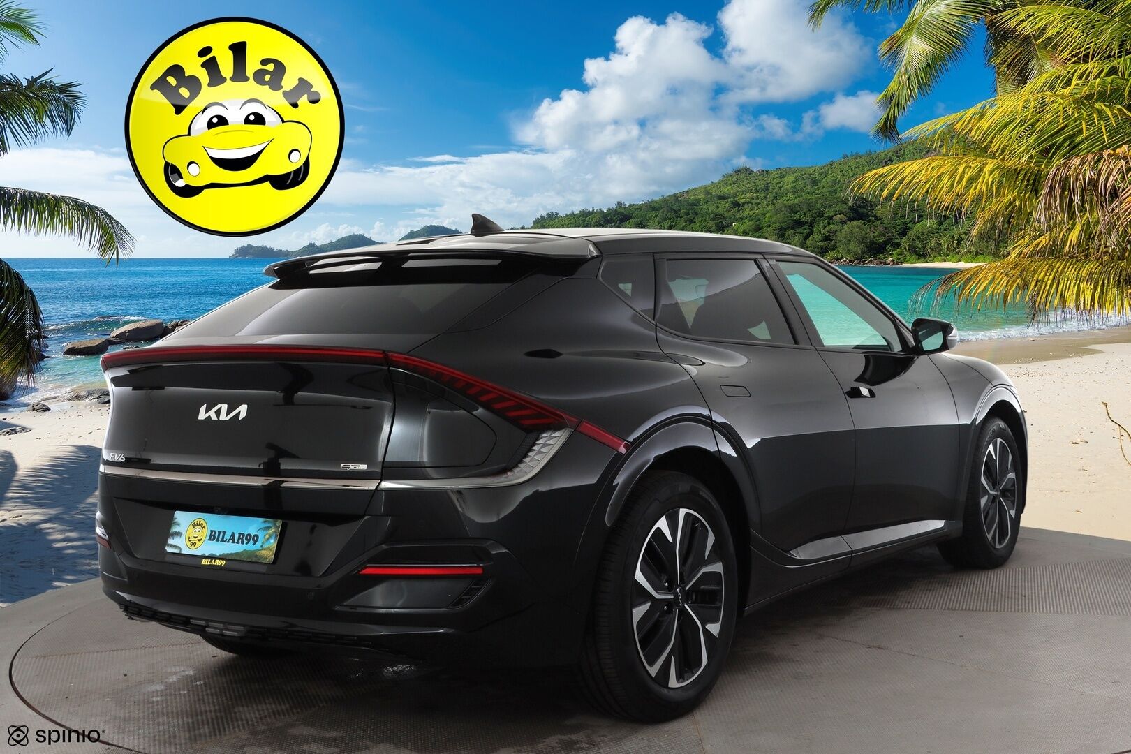 KIA EV6 2022 GT-Line AWD 77 kWh 325 hv - | ACC | ILP | Koukku | LED | Widescreen | Tuuletetut Sähköpenkit | P.Kamera | Puolinahat | Apple&Android | Kahdet Renkaat |