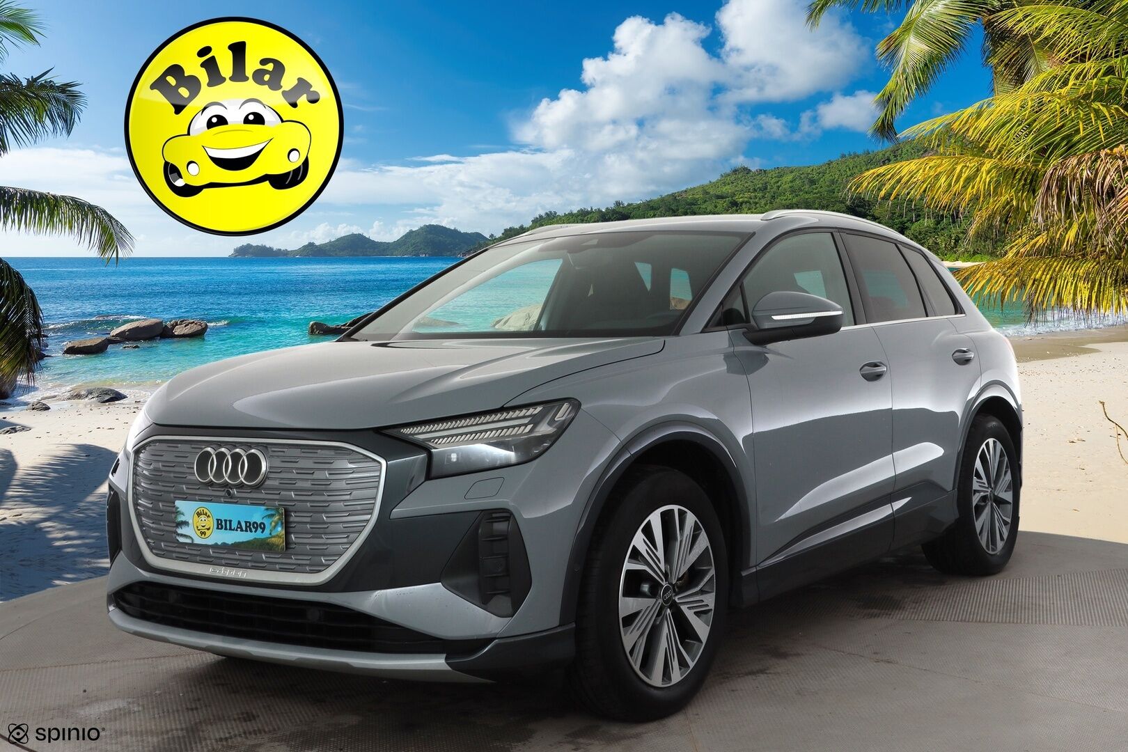 AUDI Q4 E-TRON 2024 45e-tron Quattro Proline - | ACC | ILP | Koukku | Matrix-LED | Sonos | muistipenkki | P.Kamera | Sporttipenkit | Apple&Android | Merkkihuollettu | Kahdet renkaat |