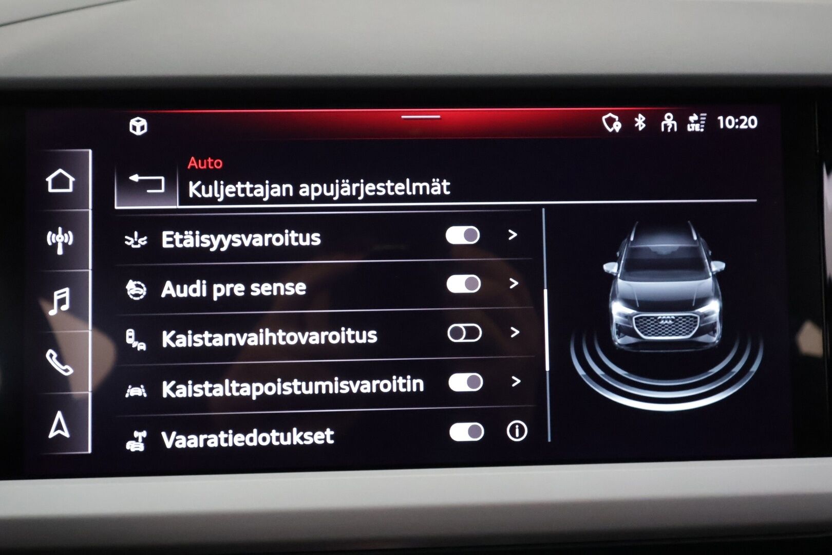 AUDI Q4 E-TRON 2024 45e-tron Quattro Proline - | ACC | ILP | Koukku | Matrix-LED | Sonos | muistipenkki | P.Kamera | Sporttipenkit | Apple&Android | Merkkihuollettu | Kahdet renkaat |