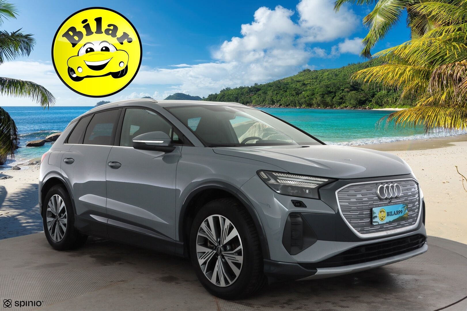 AUDI Q4 E-TRON 2024 45e-tron Quattro Proline - | ACC | ILP | Koukku | Matrix-LED | Sonos | muistipenkki | P.Kamera | Sporttipenkit | Apple&Android | Merkkihuollettu | Kahdet renkaat |