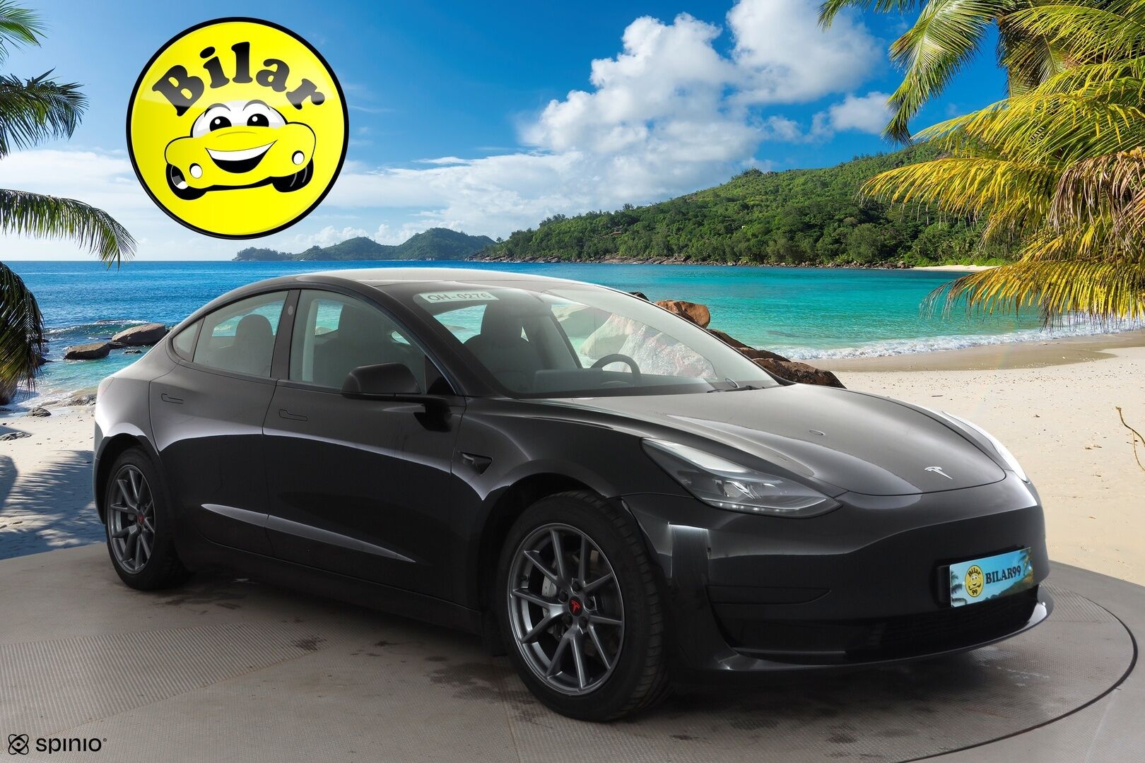 Tesla Model 3 2023 RWD - | ILP | Koukku | ACC | Matrix-LED | P.Kamera | Lasikatto | Muistipenkki | Premium Speakers | Navi | Kaistavahti | Keyless | Kahdet renkaat |