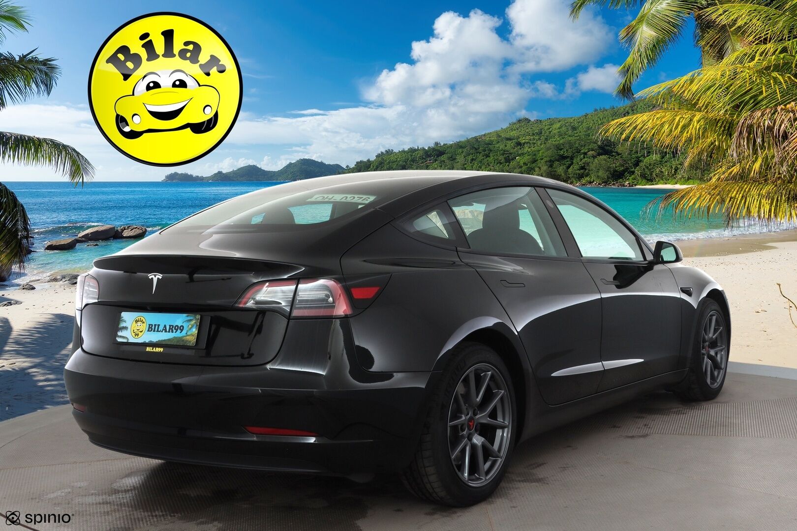Tesla Model 3 2023 RWD - | ILP | Koukku | ACC | Matrix-LED | P.Kamera | Lasikatto | Muistipenkki | Premium Speakers | Navi | Kaistavahti | Keyless | Kahdet renkaat |