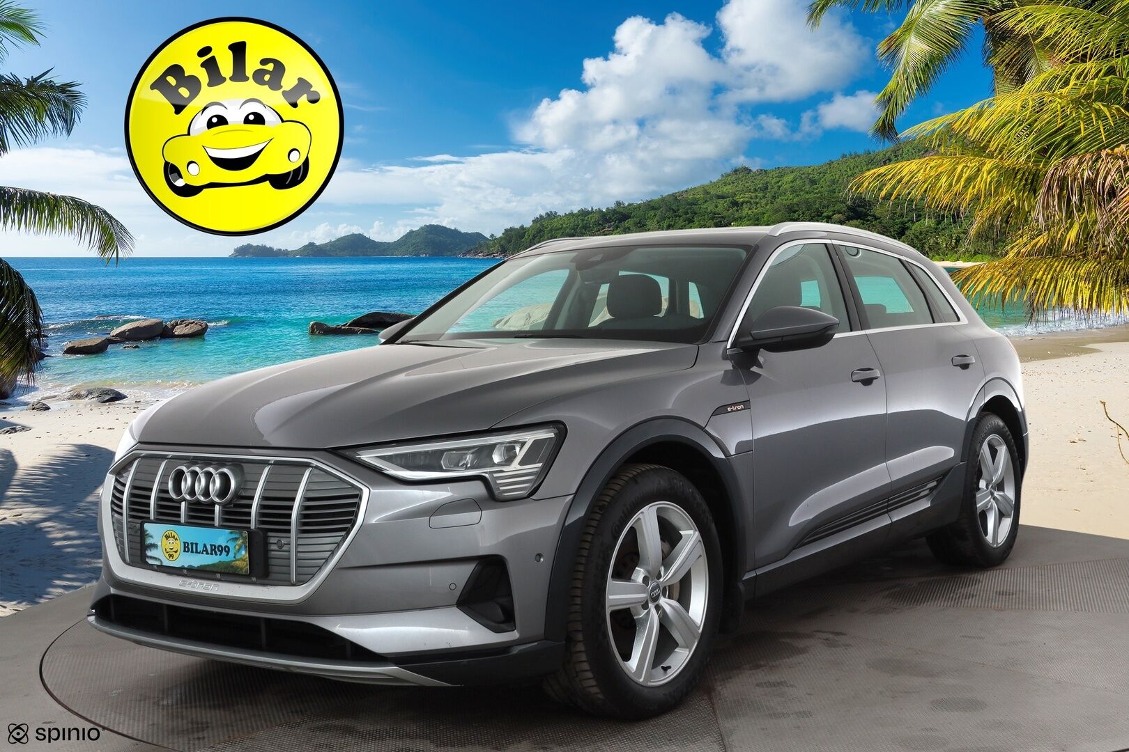 AUDI E-TRON 2020 55 Quattro - | ACC | Lisälämmitin | HUD | Muistipenkki | Matrix-LED | Panorama | Apple&Android | merkkihuollettu |