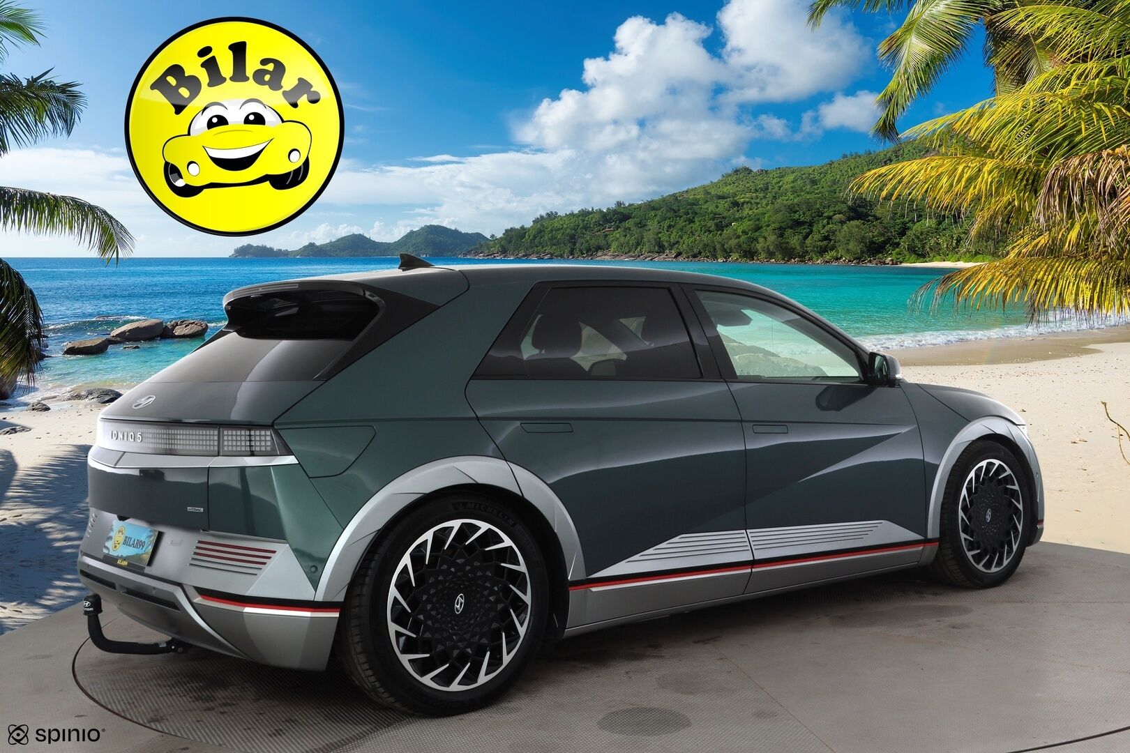 Hyundai IONIQ 5 2021 73 kWh 305 hv AWD Project 45 - | ACC | ILP | Koukku | Solar Roof | HUD | 360° | Ilm. relax nahat | BOSE | Muistipenkki | V2L | HDA | BSM | Keyless | 2x alut | Merkkihuollot | 