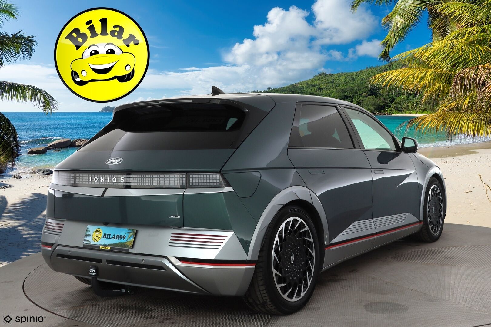 Hyundai IONIQ 5 2021 73 kWh 305 hv AWD Project 45 - | ACC | ILP | Koukku | Solar Roof | HUD | 360° | Ilm. relax nahat | BOSE | Muistipenkki | V2L | HDA | BSM | Keyless | 2x alut | Merkkihuollot | 