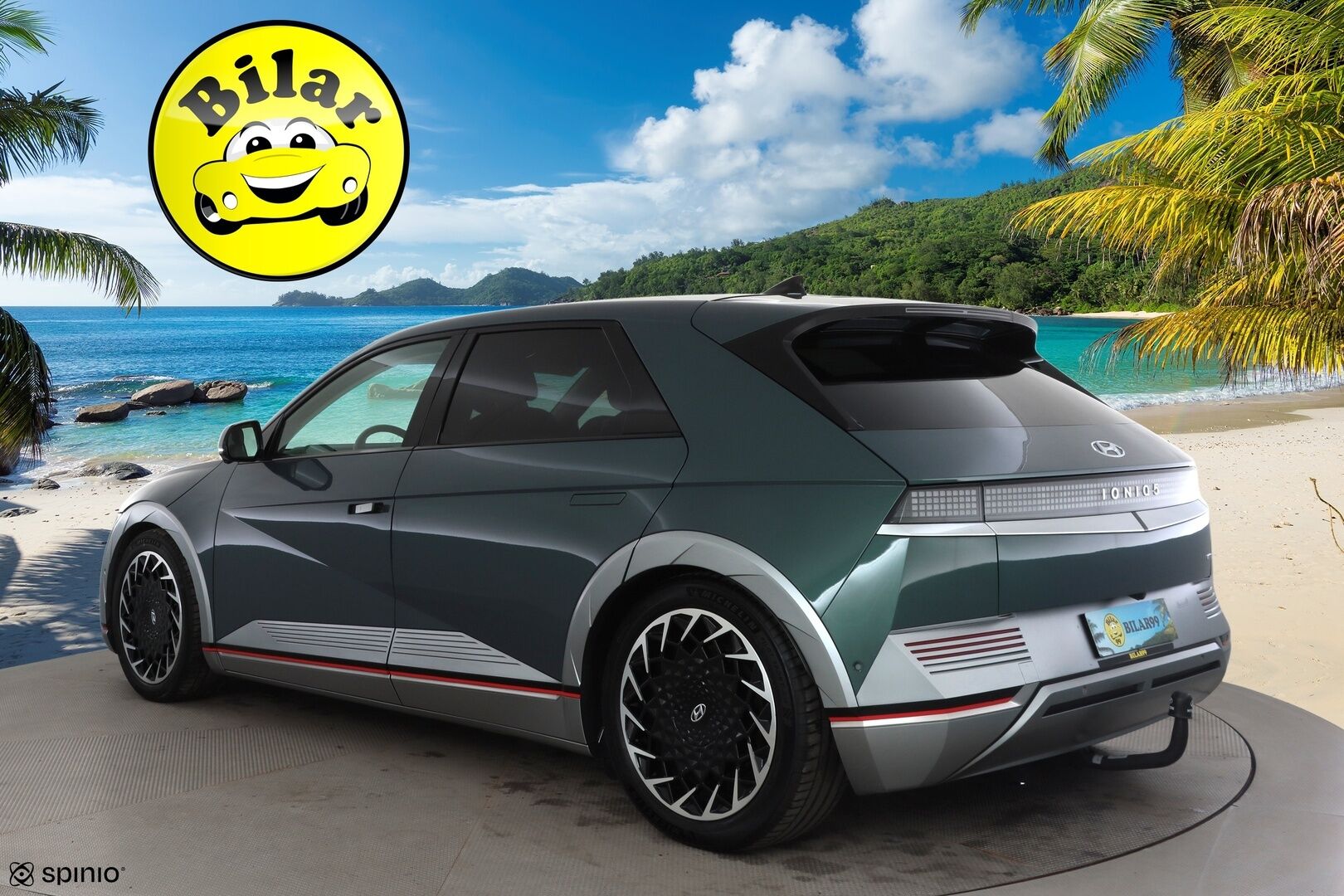 Hyundai IONIQ 5 2021 73 kWh 305 hv AWD Project 45 - | ACC | ILP | Koukku | Solar Roof | HUD | 360° | Ilm. relax nahat | BOSE | Muistipenkki | V2L | HDA | BSM | Keyless | 2x alut | Merkkihuollot | 
