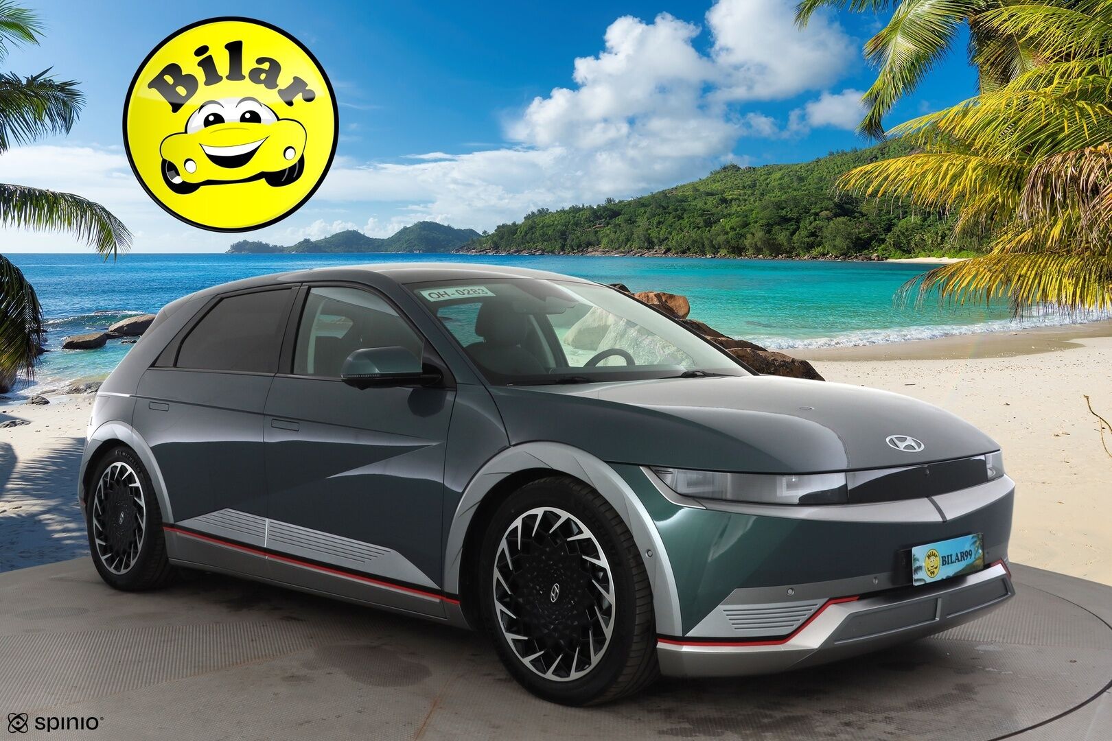 Hyundai IONIQ 5 2021 73 kWh 305 hv AWD Project 45 - | ACC | ILP | Koukku | Solar Roof | HUD | 360° | Ilm. relax nahat | BOSE | Muistipenkki | V2L | HDA | BSM | Keyless | 2x alut | Merkkihuollot | 