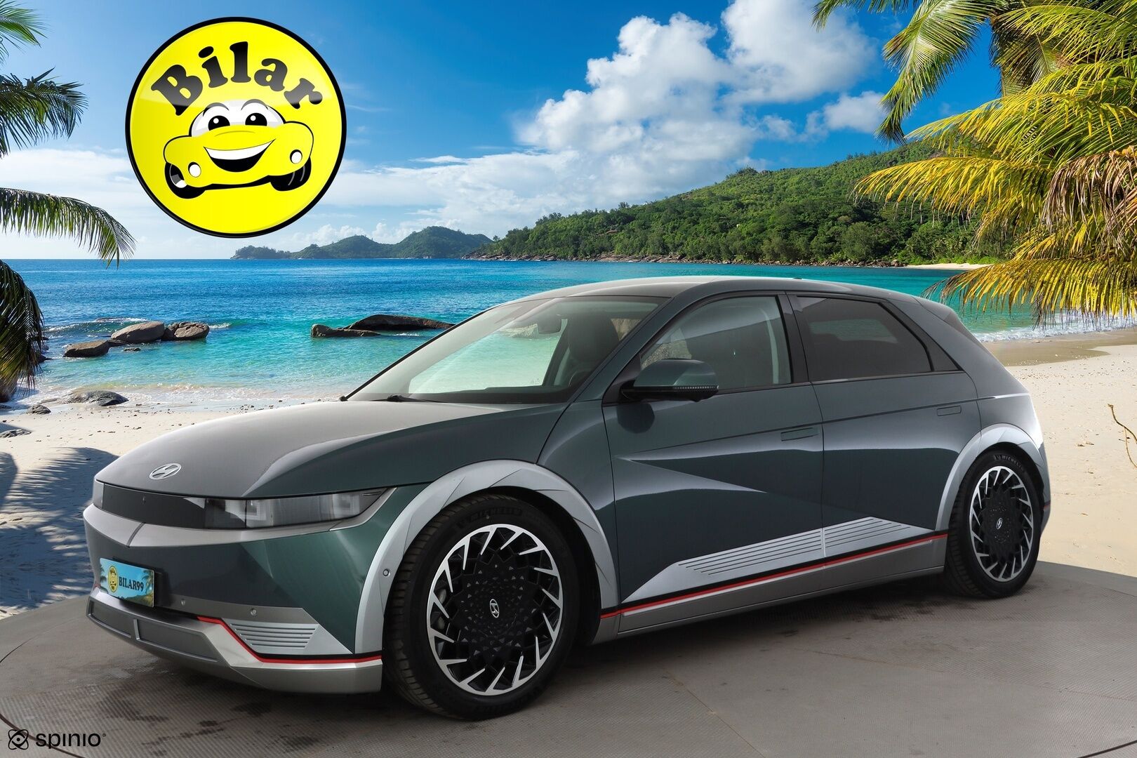 Hyundai IONIQ 5 2021 73 kWh 305 hv AWD Project 45 - | ACC | ILP | Koukku | Solar Roof | HUD | 360° | Ilm. relax nahat | BOSE | Muistipenkki | V2L | HDA | BSM | Keyless | 2x alut | Merkkihuollot | 