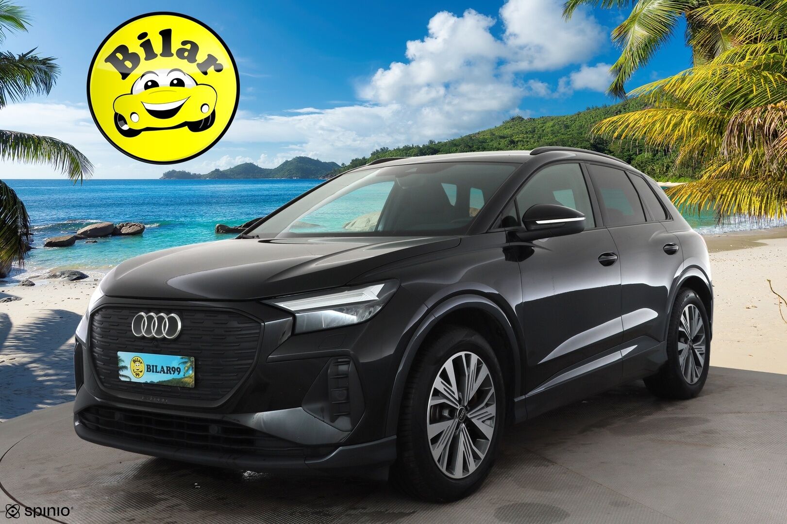 AUDI Q4 E-TRON 2024 40 204hv - | ACC | ILP | Koukku | LED | P.tutkat | Sporttipenkit | Digimittaristo | Apple&Android | Kahdet Renkaat |
