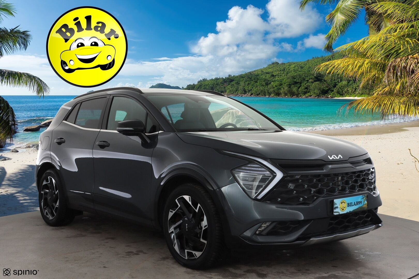 KIA SPORTAGE 2023 1,6 T-GDI AWD Plug-in Hybrid GT-Line AT 265hv - | ACC | 360° | Ilmastoidut sähköpenkit | Muistipenkki | HDA | BSM | Nahka-alcantara | Lämm. ratti | Sähk. takaluukku | Keyless | LED | 