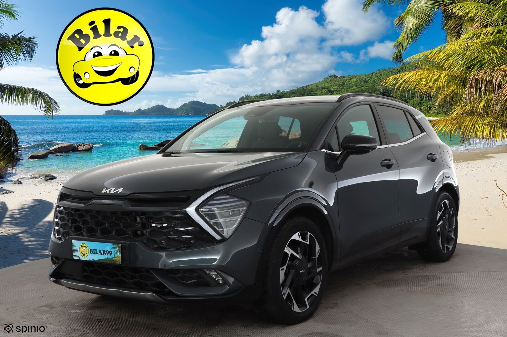 KIA SPORTAGE 2023 1,6 T-GDI AWD Plug-in Hybrid GT-Line AT 265hv - | ACC | 360° | Ilmastoidut sähköpenkit | Muistipenkki | HDA | BSM | Nahka-alcantara | Lämm. ratti | Sähk. takaluukku | Keyless | LED | 