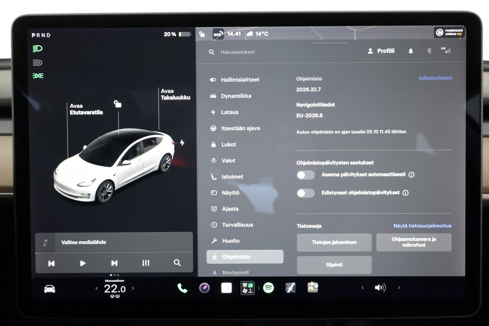 Tesla Model 3 2021 Standard Range Plus - | ACC | ILP | 2x renkaat aluin | Matrix-LED | Lasikatto | Nahkaverhoilu | Muistipenkki | P.kamera ja tutkat | Autosteer | Lämm. ratti | 2x kaapelit | 