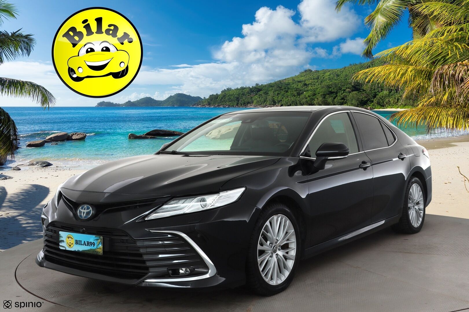 TOYOTA CAMRY 2021 2,5 Hybrid Executive - | ACC | HUD | 360° | JBL | Ilmastoidut sähkönahat | Sähk. selkänojat takana | Keyless | LED | Navi | Apple & Android | Lämm. ratti | LTA | BSM | 