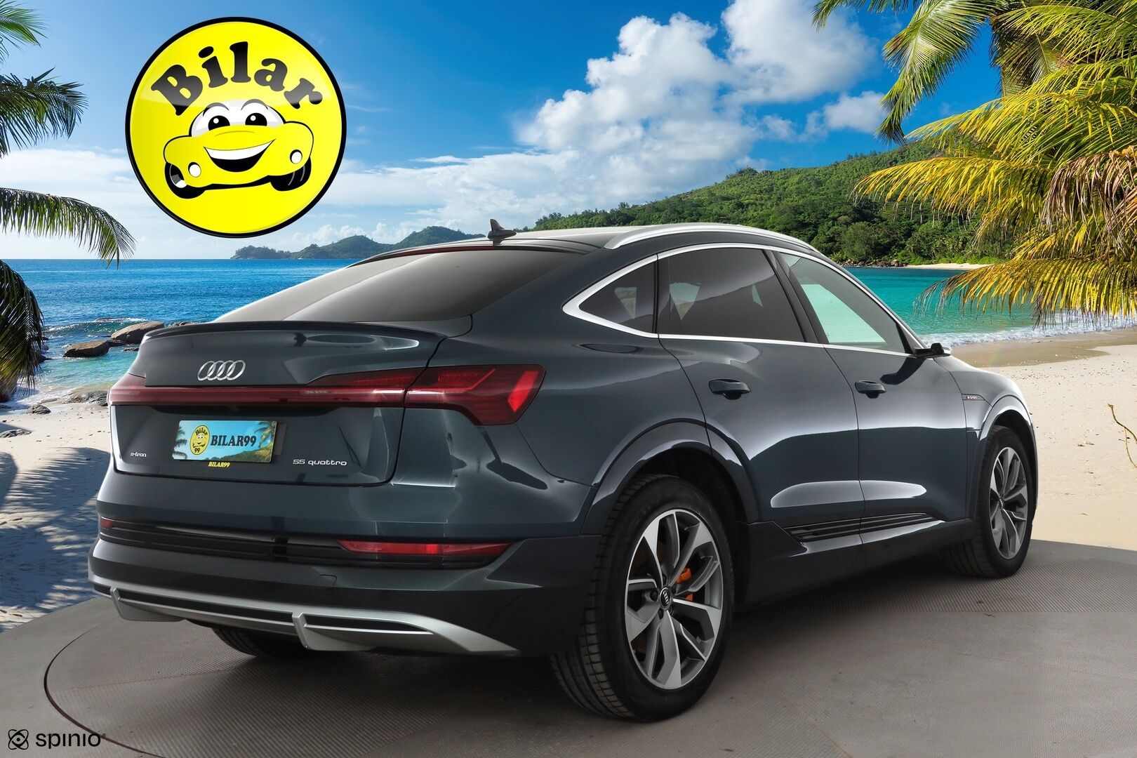 Audi e-tron 2022 Sportback Edition S line 55 quattro - | ACC | HUD | B&O | Panorama | Tikkinahat | Muistipenkki | Matrix | Night Vision | Kamerapeilit | P.kamera | Kaistaohjaus | Ambient light | 