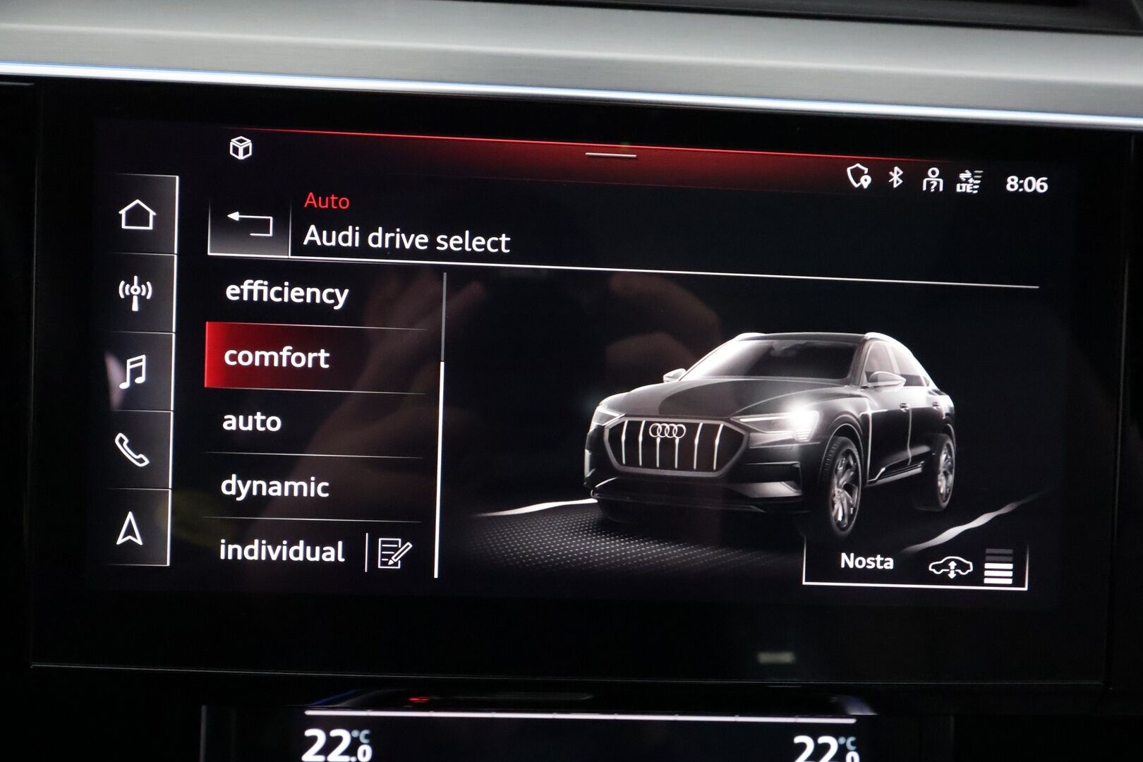 Audi e-tron 2022 Sportback Edition S line 55 quattro - | ACC | HUD | B&O | Panorama | Tikkinahat | Muistipenkki | Matrix | Night Vision | Kamerapeilit | P.kamera | Kaistaohjaus | Ambient light | 
