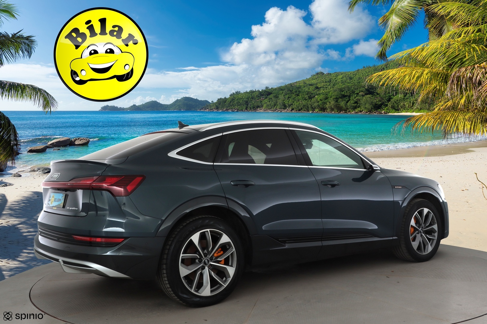 Audi e-tron 2022 Sportback Edition S line 55 quattro - | ACC | HUD | B&O | Panorama | Tikkinahat | Muistipenkki | Matrix | Night Vision | Kamerapeilit | P.kamera | Kaistaohjaus | Ambient light | 
