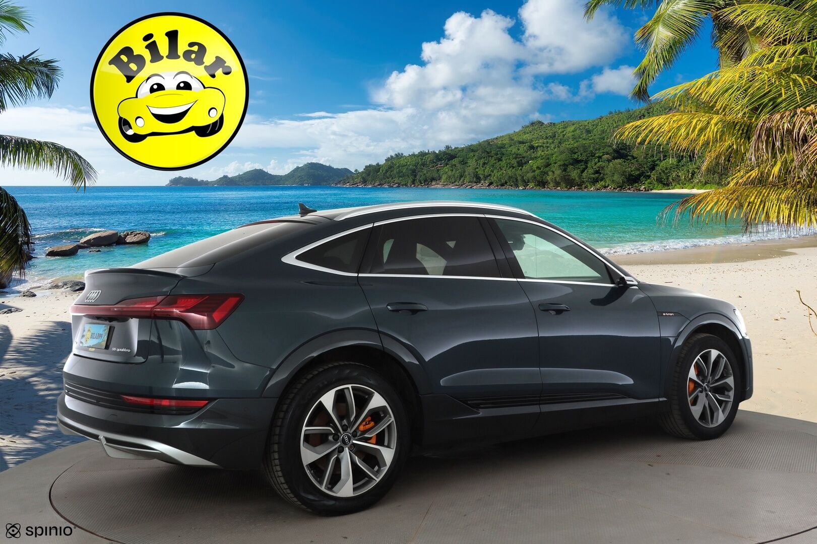 Audi e-tron 2022 Sportback Edition S line 55 quattro - | ACC | HUD | B&O | Panorama | Tikkinahat | Muistipenkki | Matrix | Night Vision | Kamerapeilit | P.kamera | Kaistaohjaus | Ambient light | 