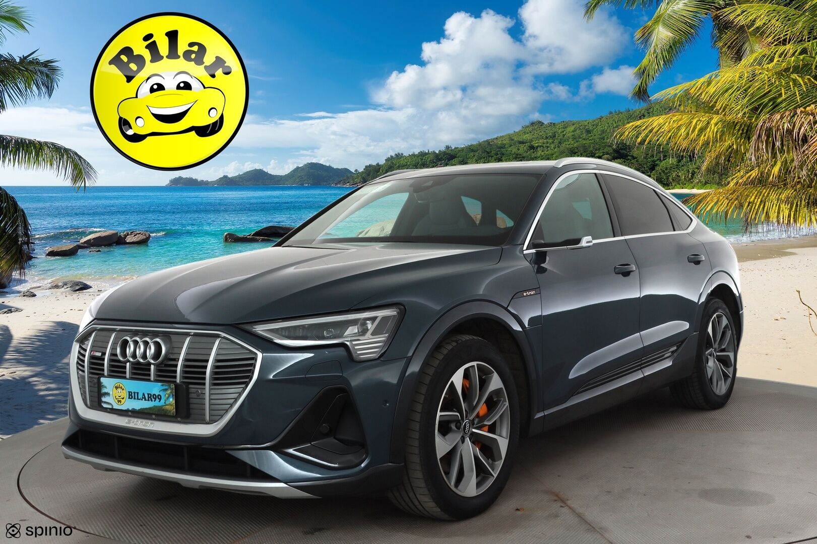 Audi e-tron 2022 Sportback Edition S line 55 quattro - | ACC | HUD | B&O | Panorama | Tikkinahat | Muistipenkki | Matrix | Night Vision | Kamerapeilit | P.kamera | Kaistaohjaus | Ambient light | 