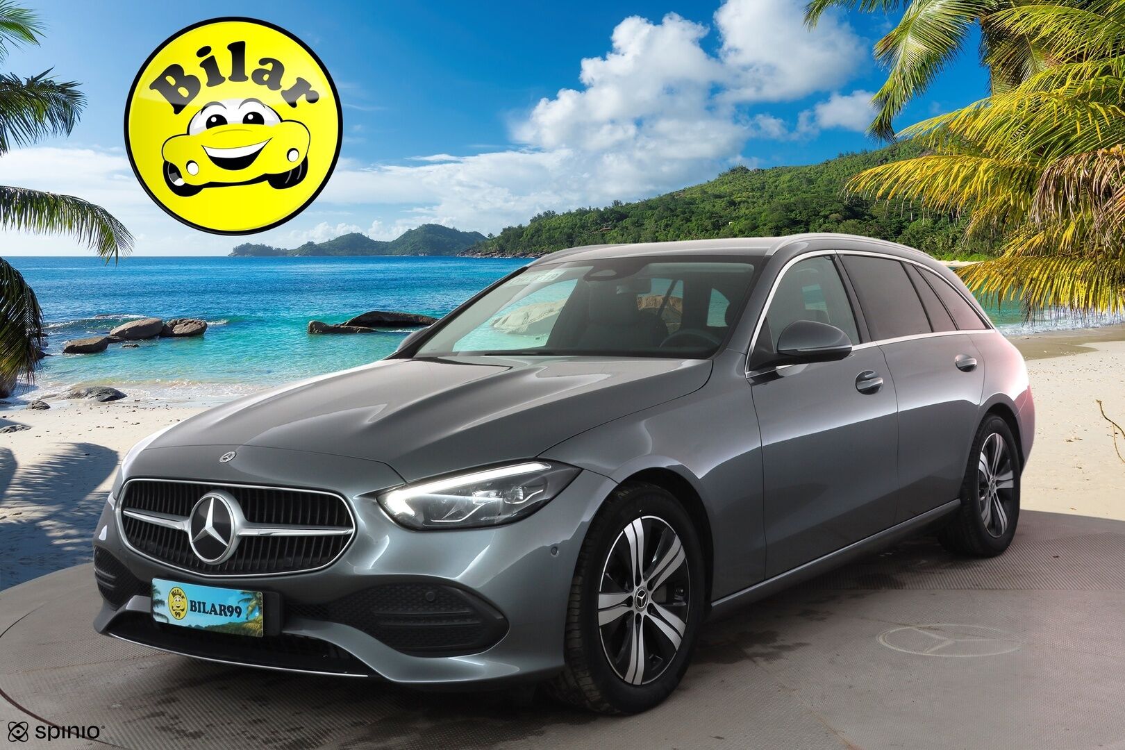 Mercedes-Benz C 2022 220 d A Business - | Distronic Pro | Koukku | LED | Osasähköt | P.Kamera | Puolinahat | Apple&Android | - KORKO VAIN 3,99 %