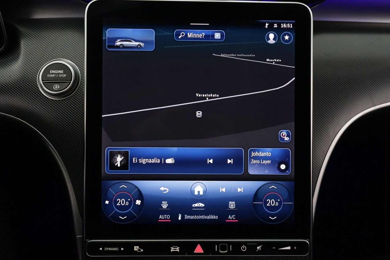 Mercedes-Benz C 2022 220 d A Business - | Distronic Pro | Koukku | LED | Osasähköt | P.Kamera | Puolinahat | Apple&Android | - KORKO VAIN 3,99 %