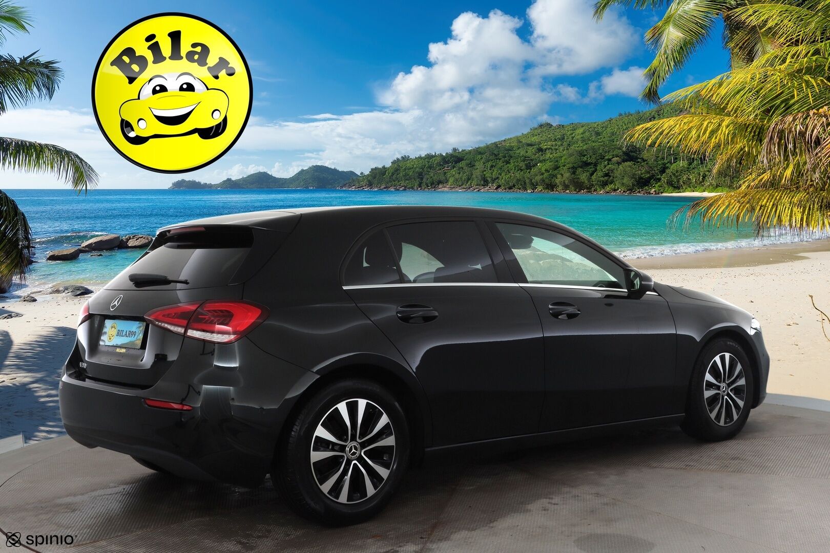 Mercedes-Benz A 2023 180 A Business - | Distronic+ | Kattoluukku | Widescreen | P.kamera | Puolinahat | BSM | Lane Assist | LED | Navi | Apple & Android | Merkkihuollettu | 