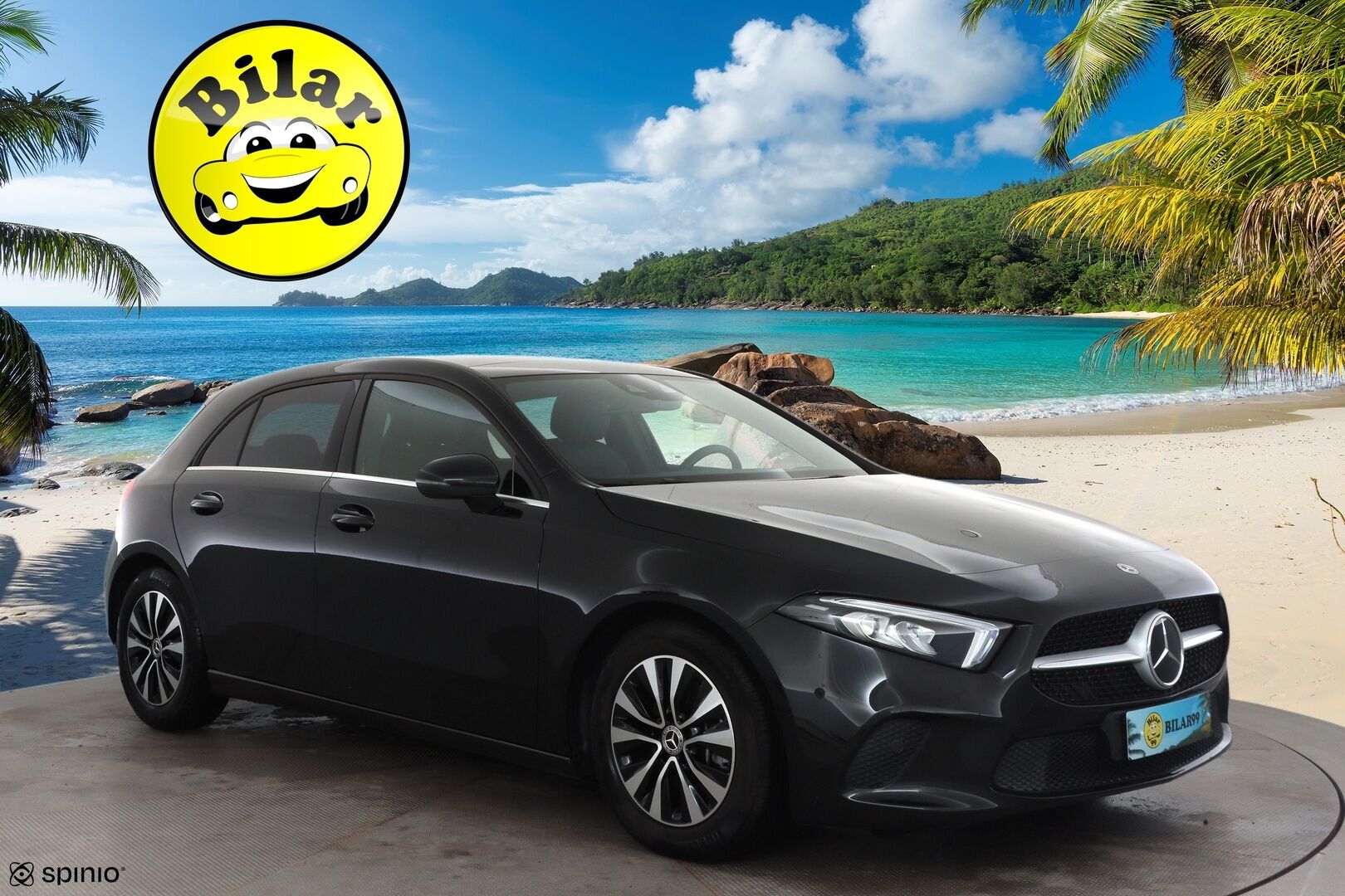 Mercedes-Benz A 2023 180 A Business - | Distronic+ | Kattoluukku | Widescreen | P.kamera | Puolinahat | BSM | Lane Assist | LED | Navi | Apple & Android | Merkkihuollettu | 