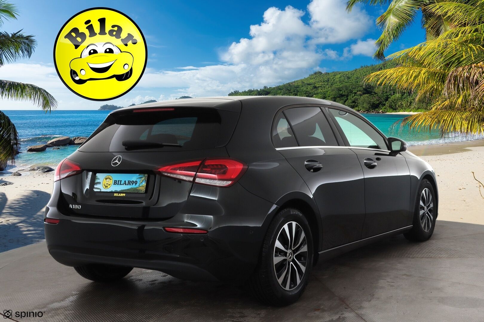 Mercedes-Benz A 2023 180 A Business - | Distronic+ | Kattoluukku | Widescreen | P.kamera | Puolinahat | BSM | Lane Assist | LED | Navi | Apple & Android | Merkkihuollettu | 
