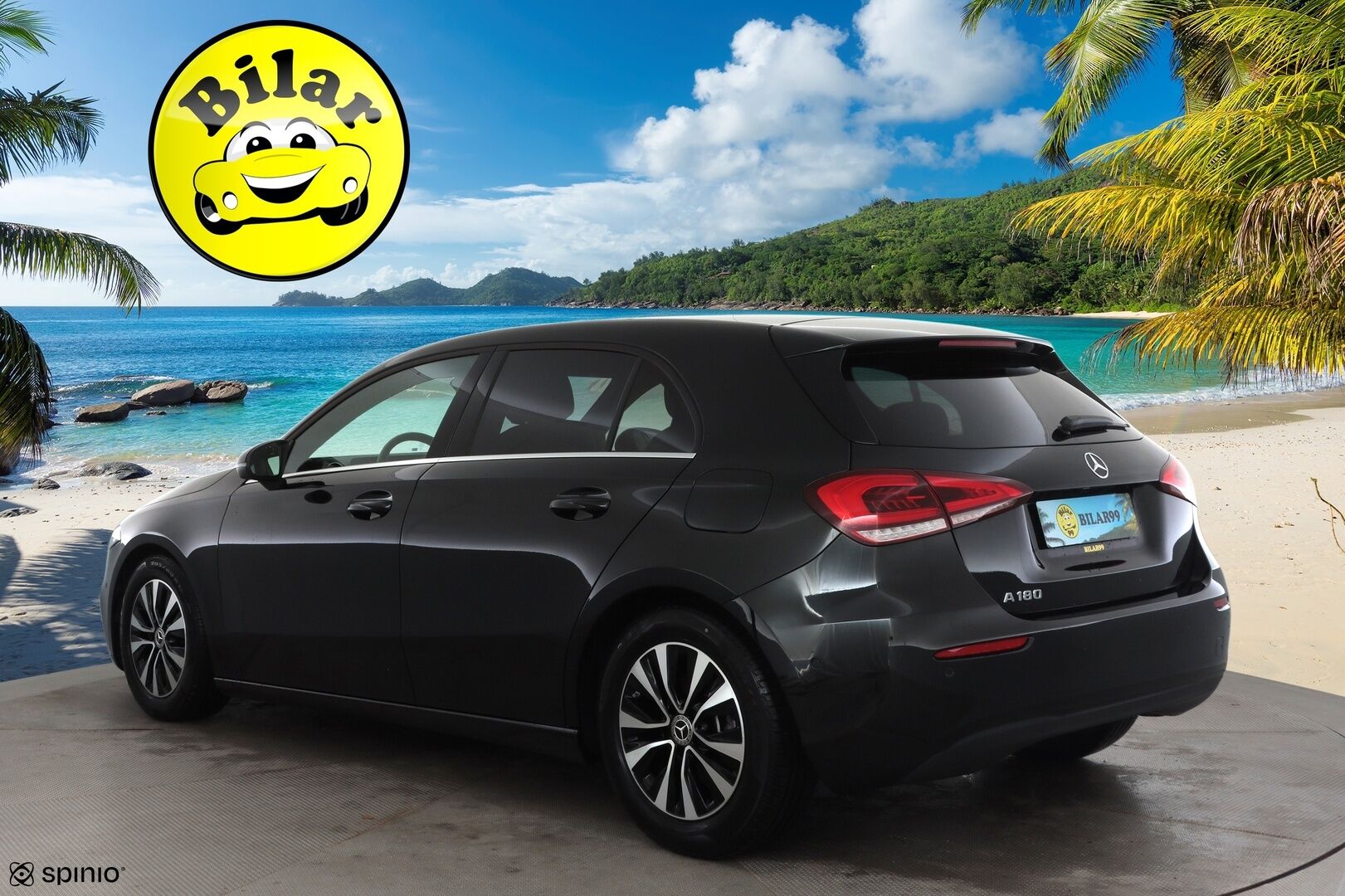 Mercedes-Benz A 2023 180 A Business - | Distronic+ | Kattoluukku | Widescreen | P.kamera | Puolinahat | BSM | Lane Assist | LED | Navi | Apple & Android | Merkkihuollettu | 