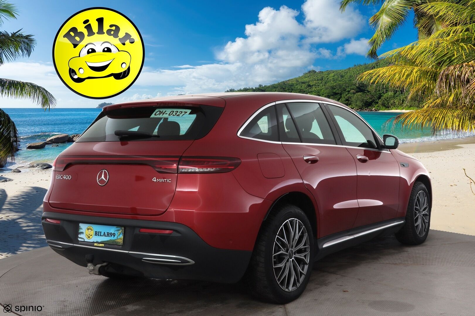 MERCEDES-BENZ EQC 2023 400 4Matic Avantgarde - / HUD / Koukku / Distronic + / Muistipenkki / Panorama / 360 Kamera / Sähkökontti || TULOSSA |