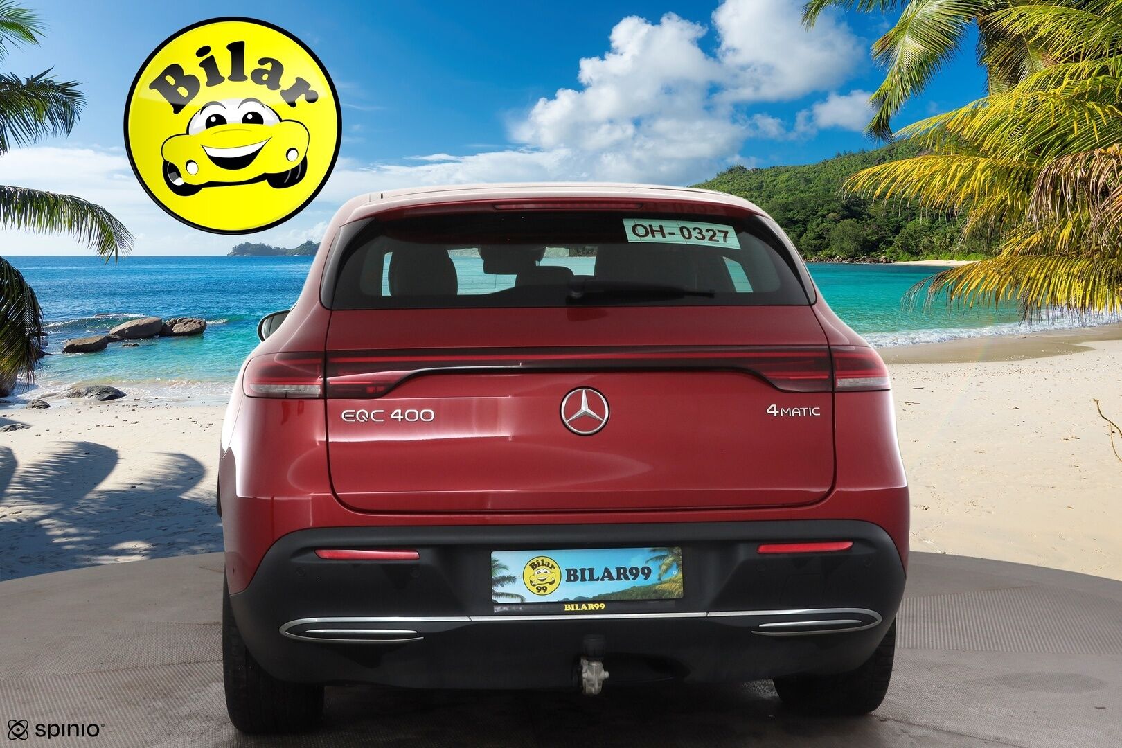 MERCEDES-BENZ EQC 2023 400 4Matic Avantgarde - / HUD / Koukku / Distronic + / Muistipenkki / Panorama / 360 Kamera / Sähkökontti || TULOSSA |