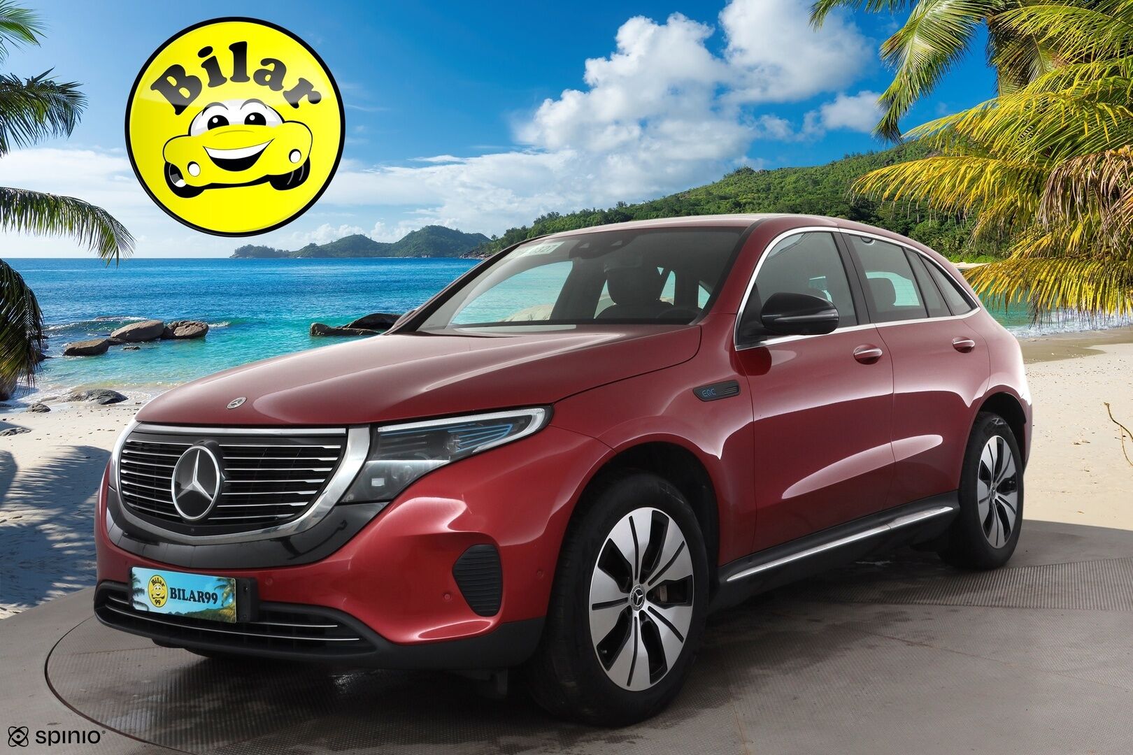 MERCEDES-BENZ EQC 2023 400 4Matic Avantgarde - / HUD / Koukku / Distronic + / Muistipenkki / Panorama / 360 Kamera / Sähkökontti || TULOSSA |