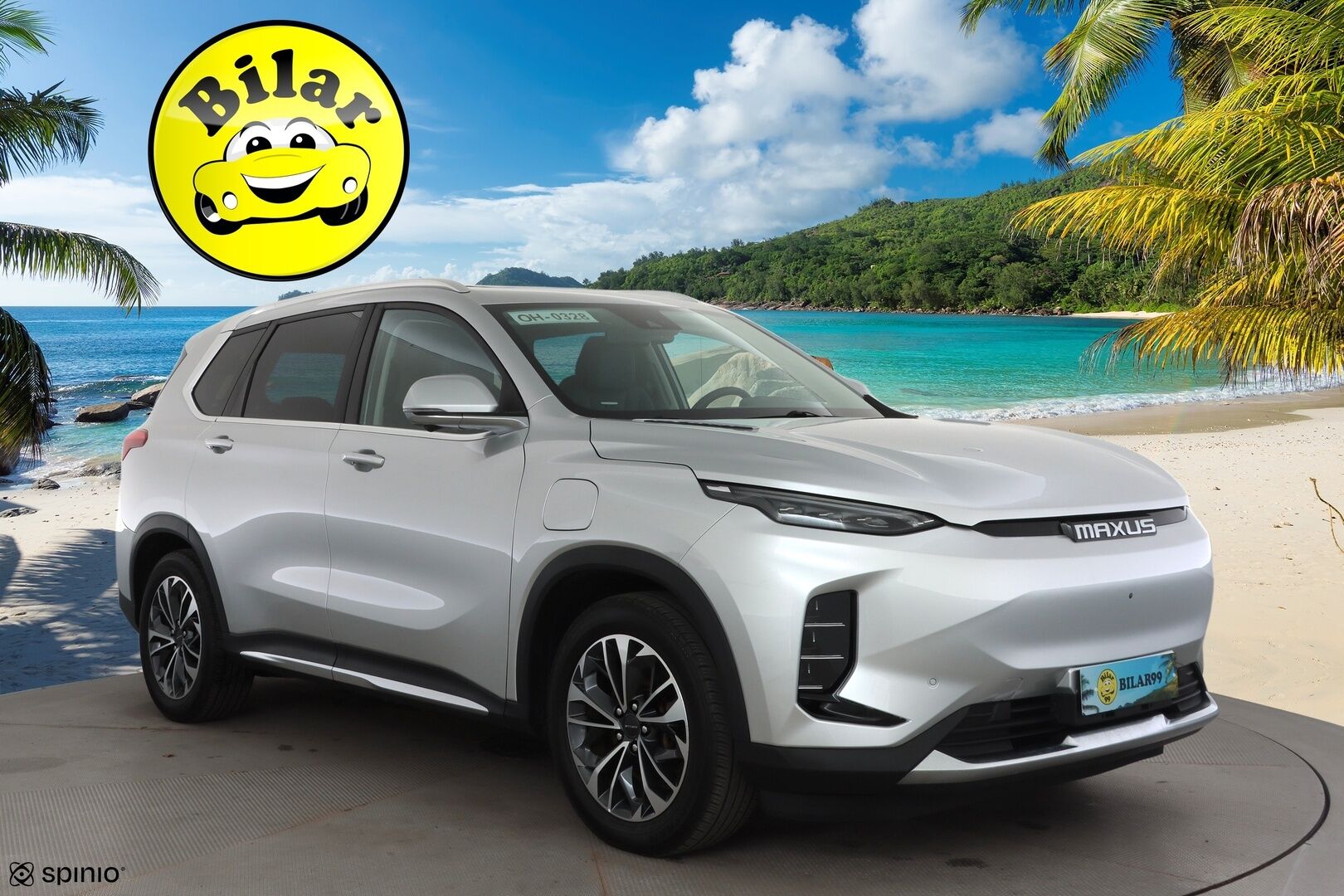 MAXUS EUNIQ 6 2022 Grand Suv - | ACC | Vetokoukku | 360° kamera | Panorama | Sähkönahat | Keyless | LED | BSM | Lane Assist | Sähk. takaluukku | Ambient | Merkkihuollot | 
