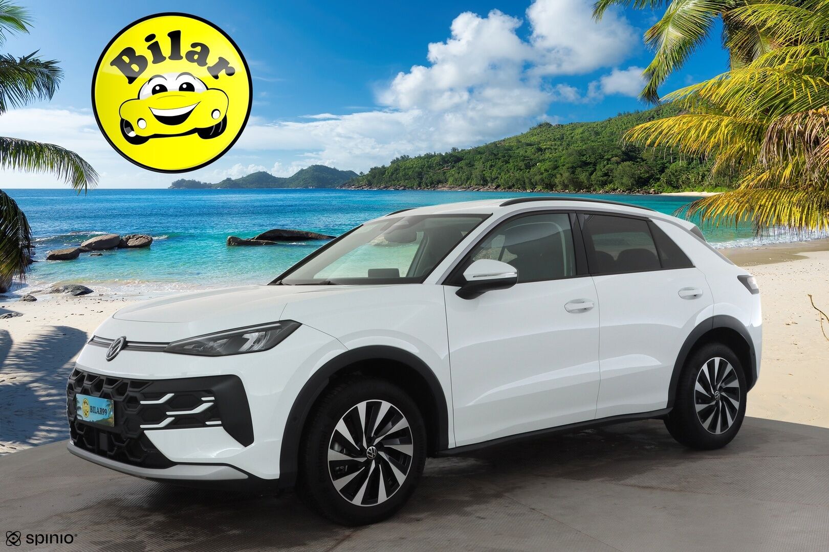 VOLKSWAGEN T-CROSS 2023 R-Line 1.5 TSI 110kW DSG - | ACC | Beats Audio | Digimittaristo | LED | P.kamera | Travel Assist | BSM | Keyless | App Connect | Aut. pitkät | P. avustin | Merkkihuollot | 