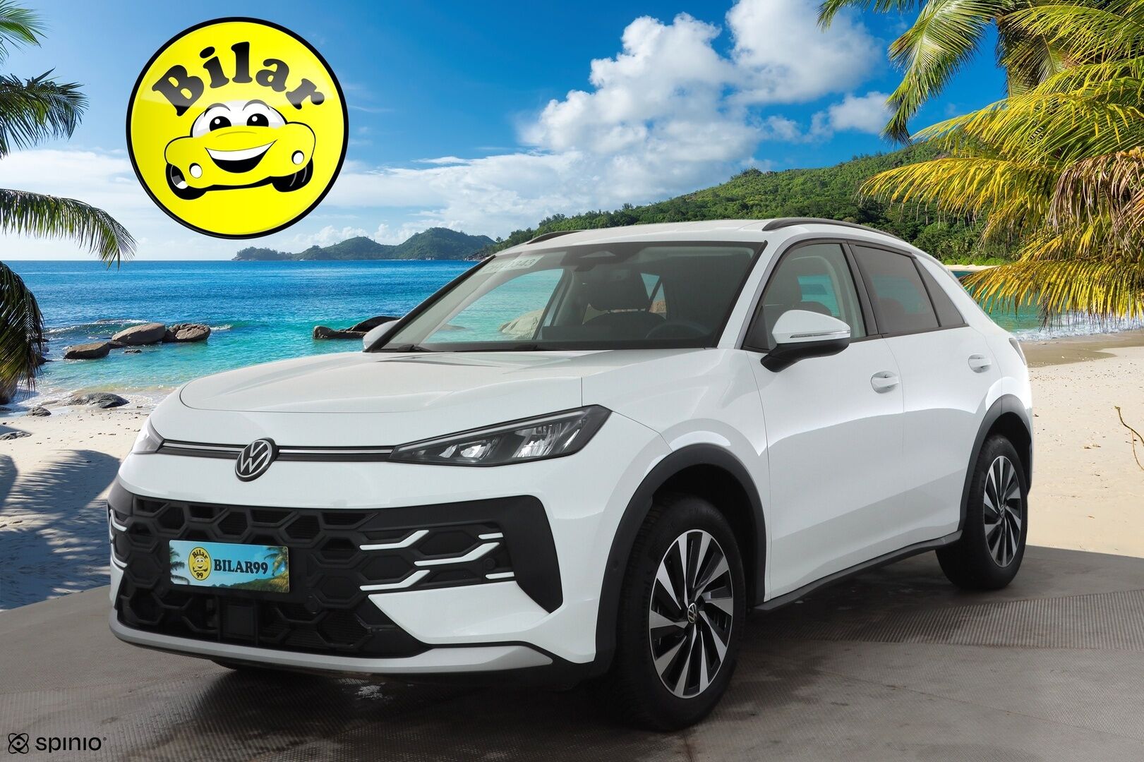 VOLKSWAGEN T-CROSS 2023 R-Line 1.5 TSI 110kW DSG - | ACC | Beats Audio | Digimittaristo | LED | P.kamera | Travel Assist | BSM | Keyless | App Connect | Aut. pitkät | P. avustin | Merkkihuollot | 