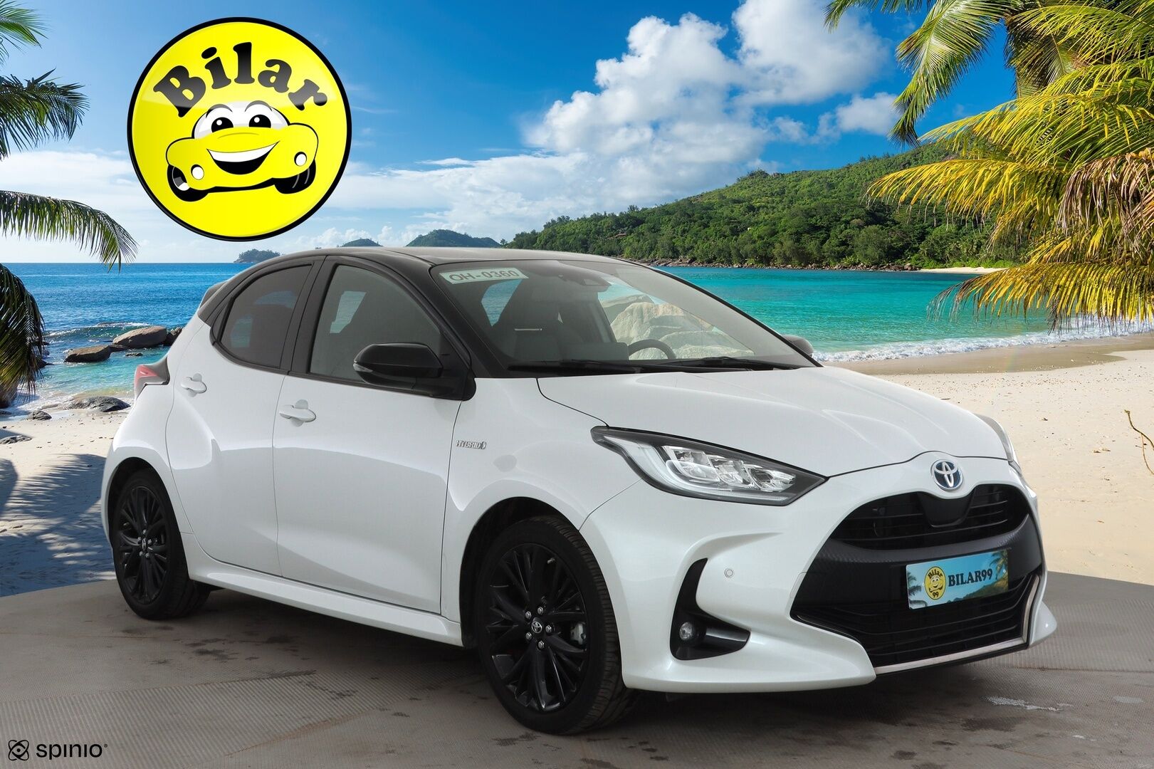 TOYOTA YARIS 2021 1,5 Hybrid Premium - | ACC | HUD | LED | P.Kamera | Puolinahat | Ratinlämmitys | JBL | Apple&Android |